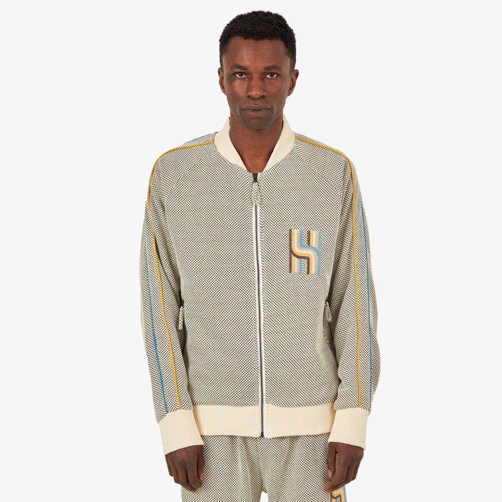  Honor The Gift Novelty Knit Track Jacket / Cream、mySite、merchandisen