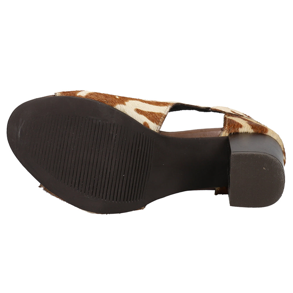 Mika Cow Peep Toe Shootie Pumps、mySite、gtrtttuynbv