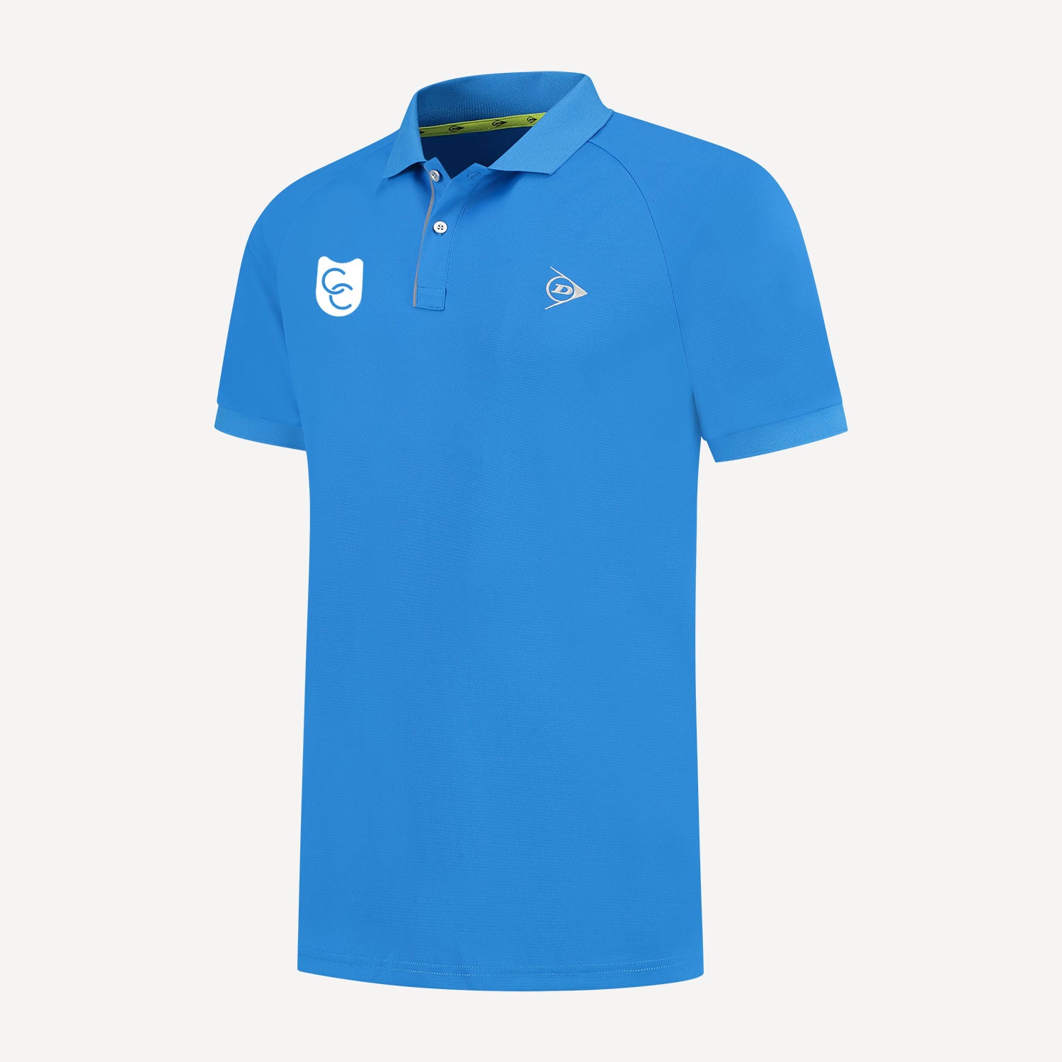 Dunlop Club Men's Tennis Polo - C.C.、mySite、neckold