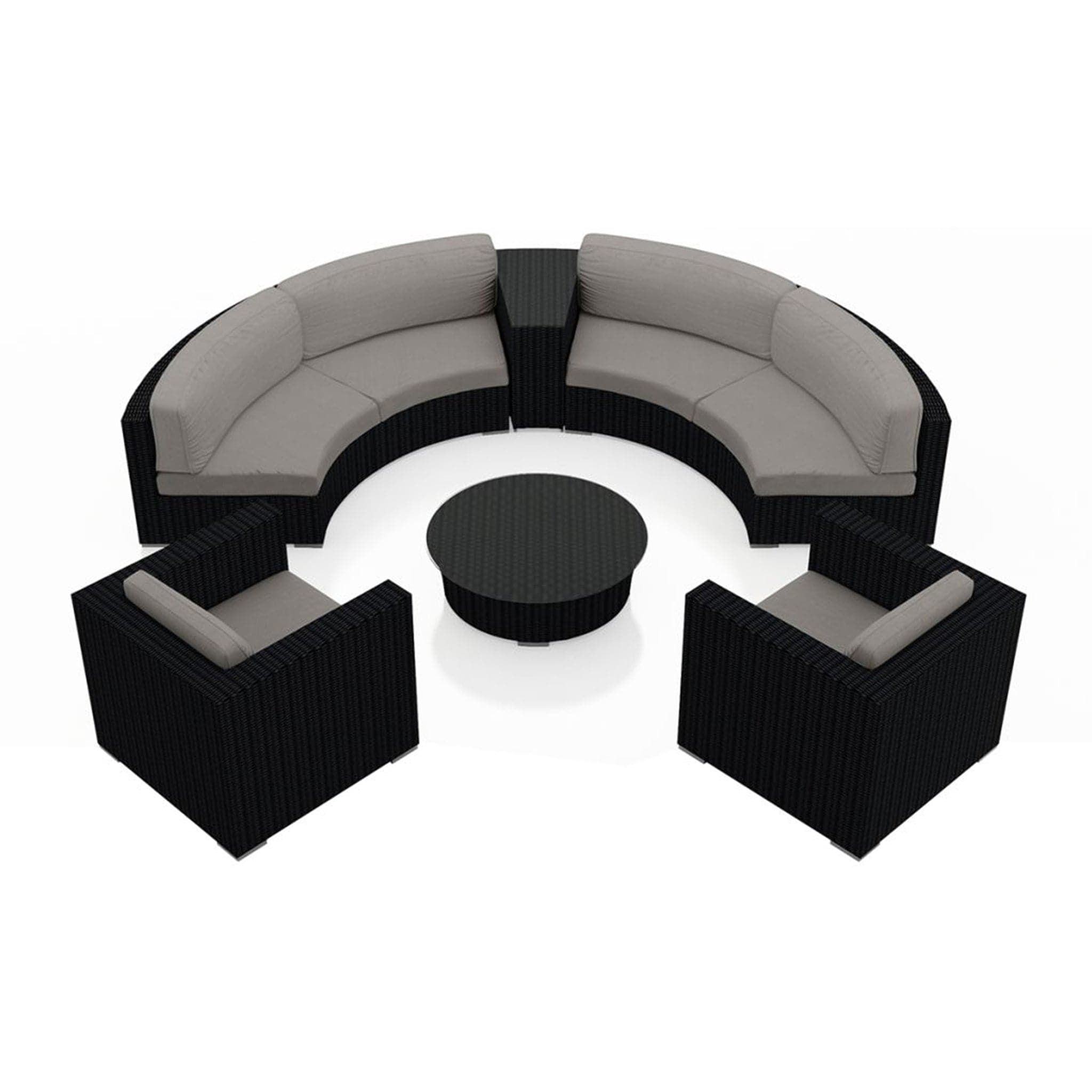 Urbana 6 Piece Curve Sectional Set、mySite、neckold