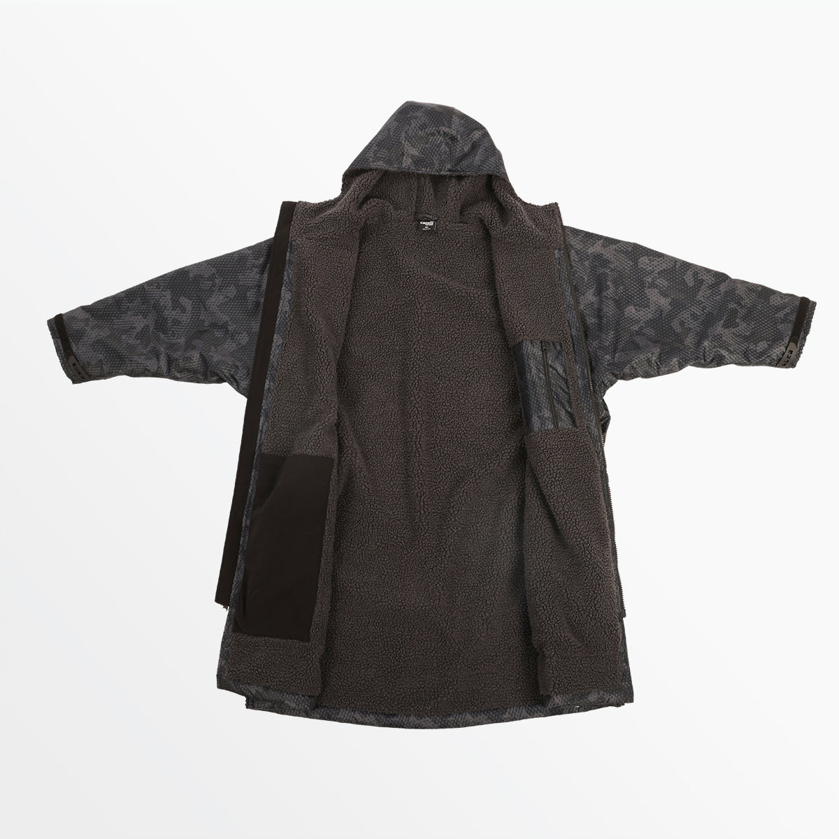 ADULT UNISEX GEO CAMO SPECTATOR BLANKET JACKET、mySite、neckold