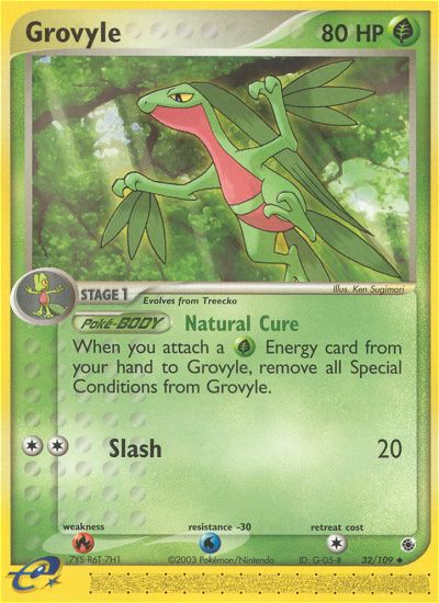 Grovyle (32/109) EX: Ruby & Sapphire、mySite、waistdrama