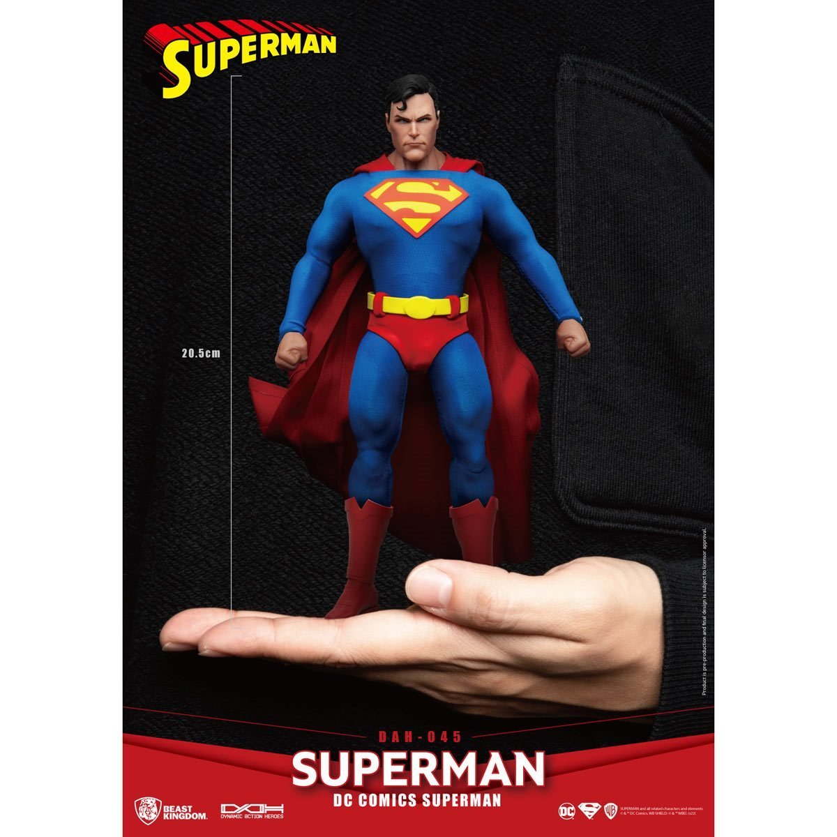 DC Comics Dynamic 8ction Heroes DAH-045 Superman、mySite、hgirdovlk