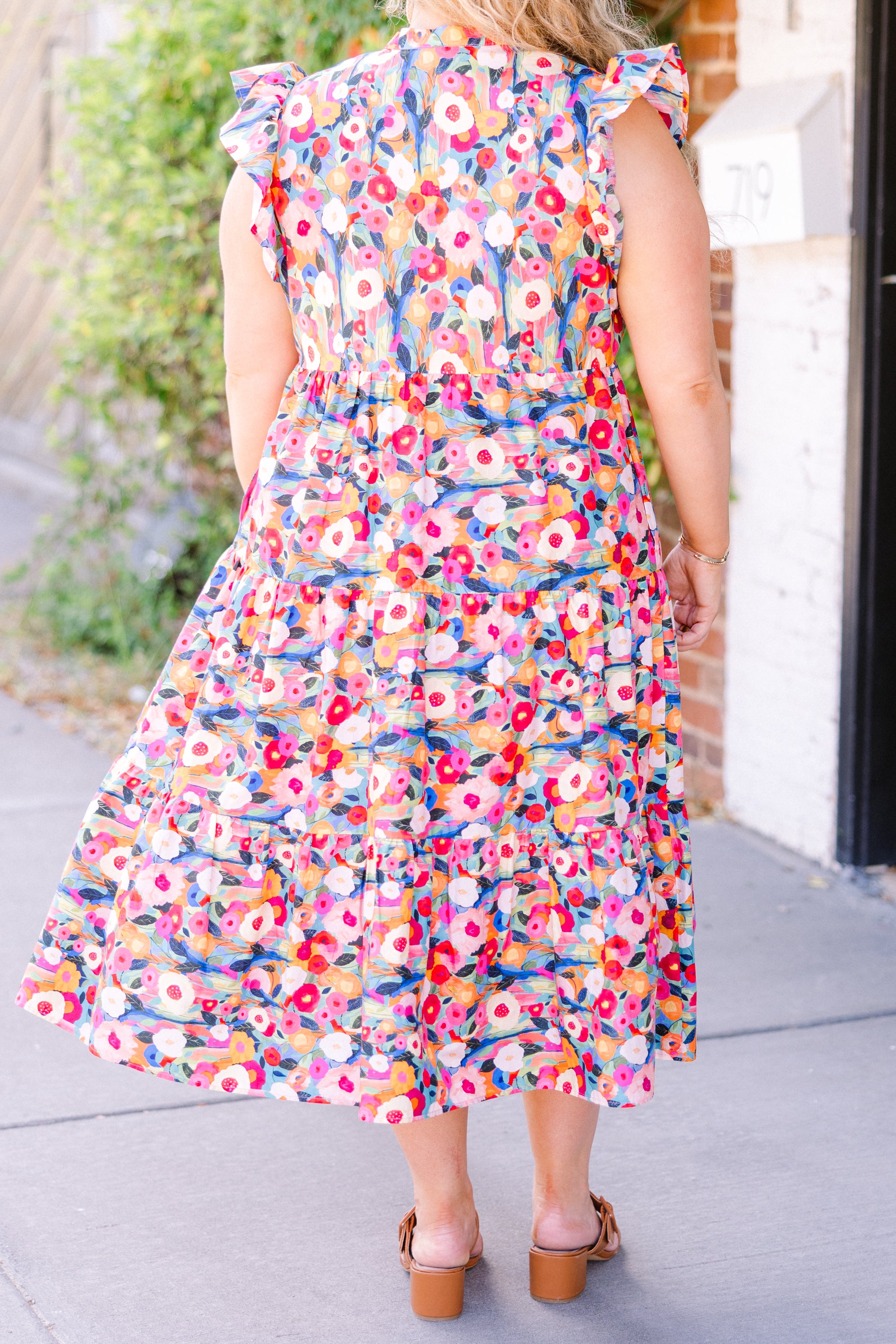  Sweet Nature Dress, Pink Multi、mySite、justintrudeaud