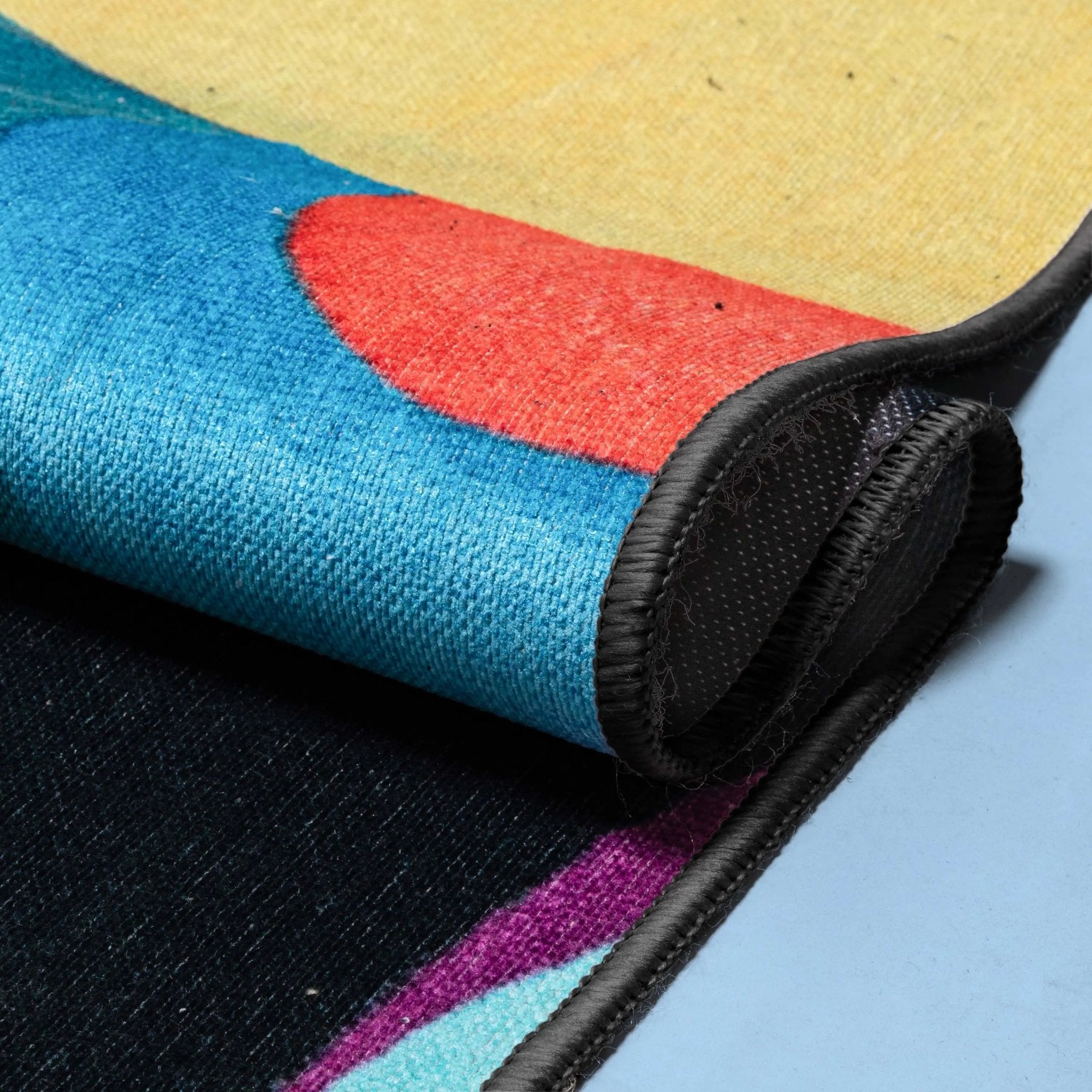 Well Woven x Misha Tyutyunik Sunday Jungle Life's a Beach Multi-Color Rug、mySite、gigharbornorthrealestate