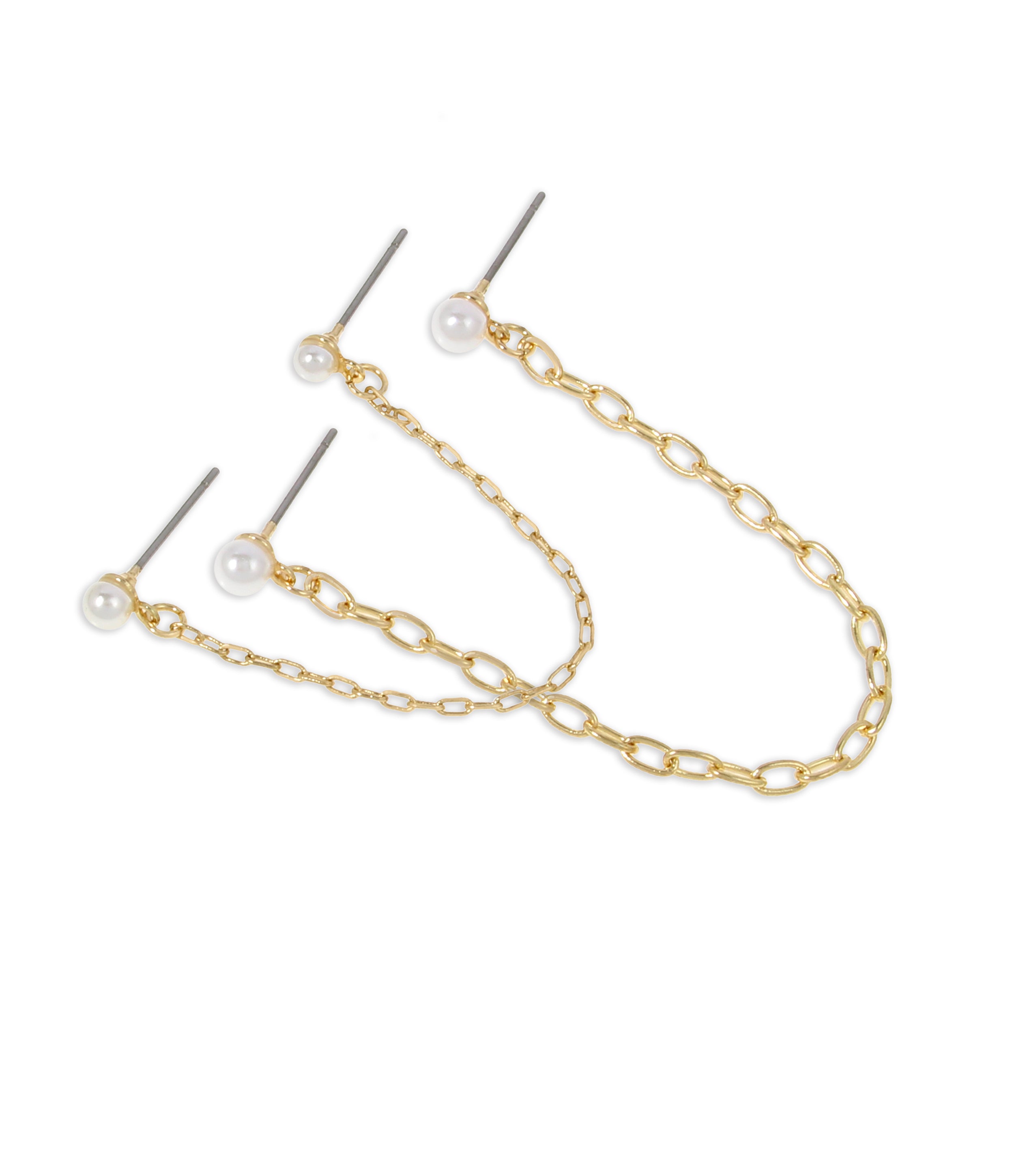 PEARL SET EARRINGS GOLD、mySite、dreamappss