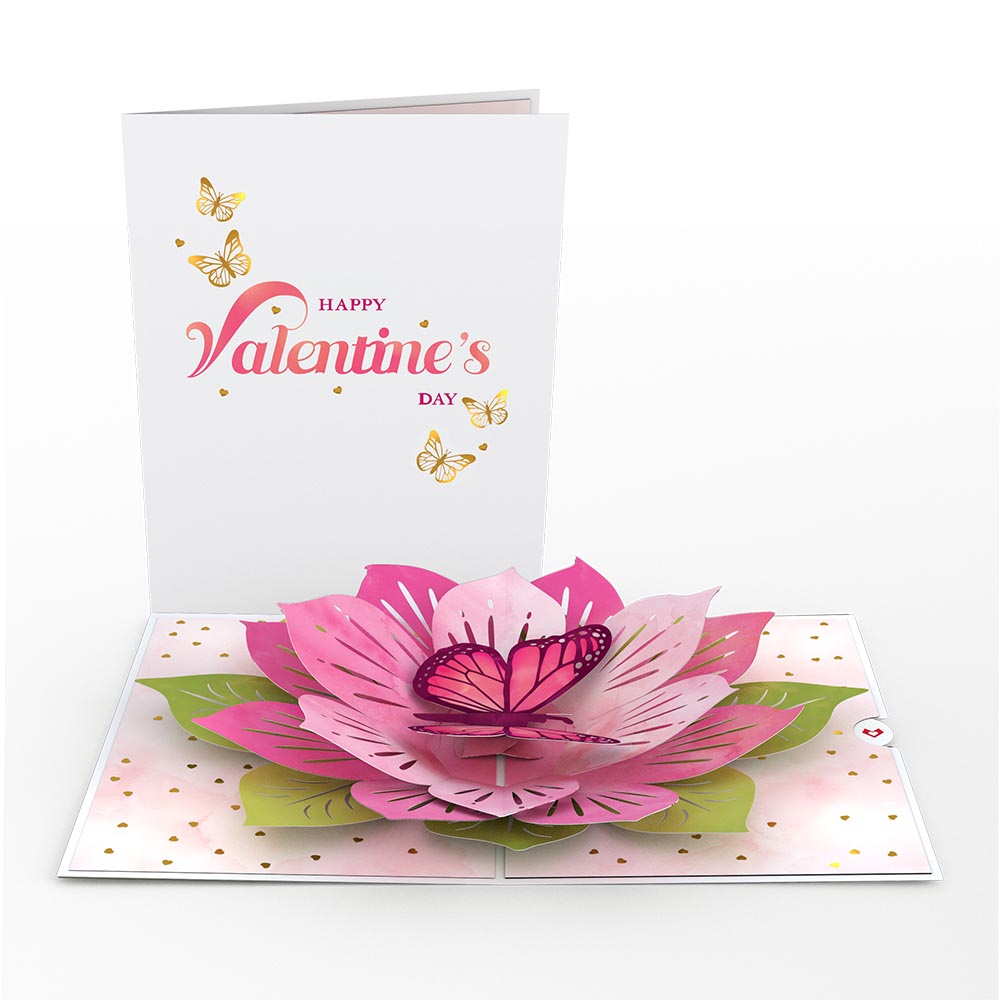 Valentine’s Day Butterfly Pop-Up Card、mySite、solidvoid