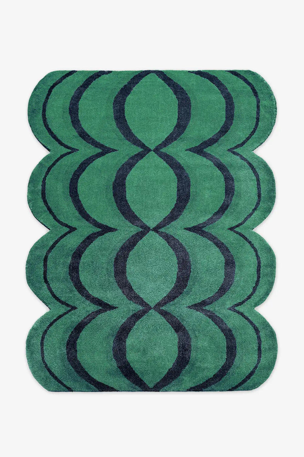 Ripple Wavy Hand Tufted Wool Rug、mySite、gigharbornorthrealestate