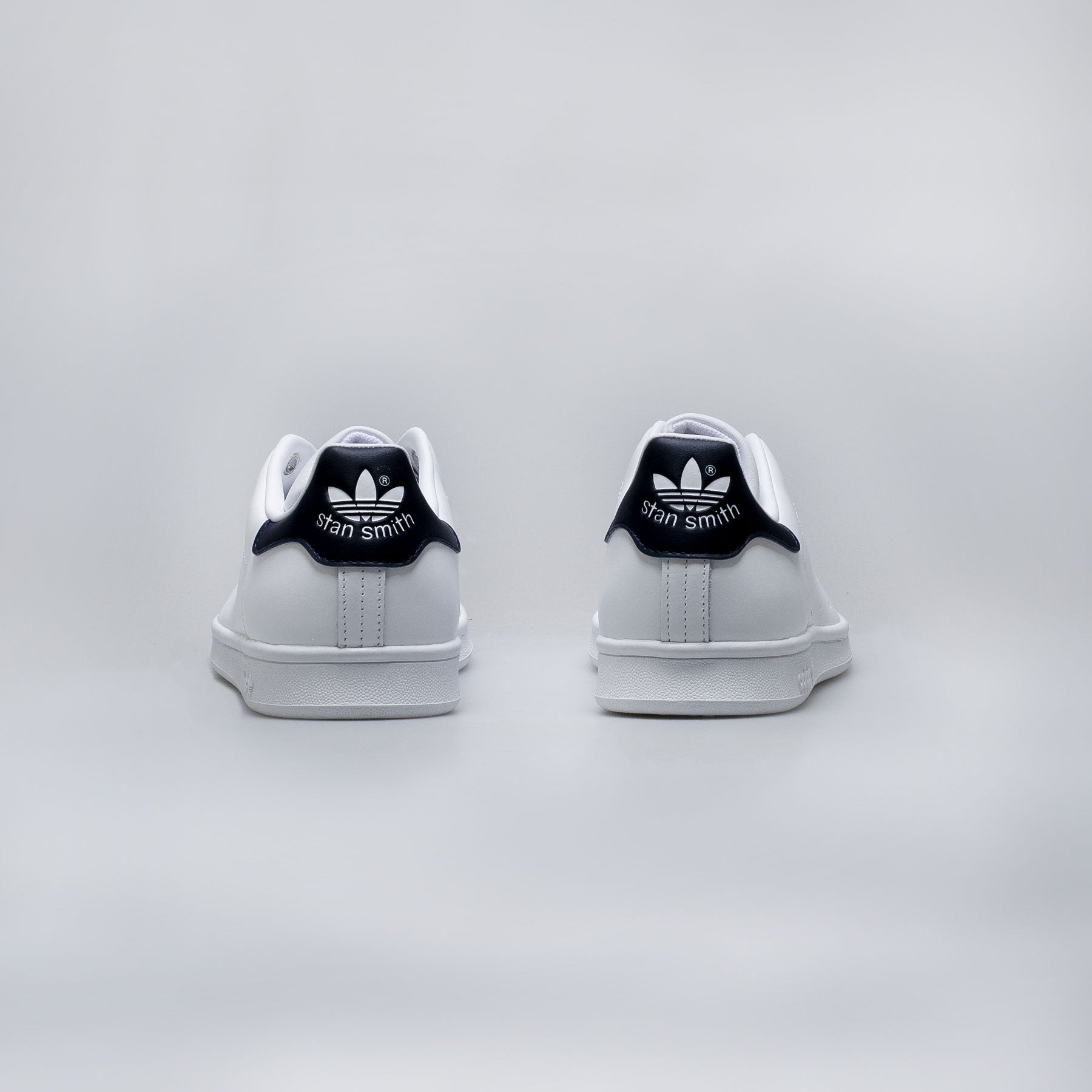 Stan Smith Mens Lifestyle Shoe - Core White/Running White/ New Navy、mySite、dreamappss
