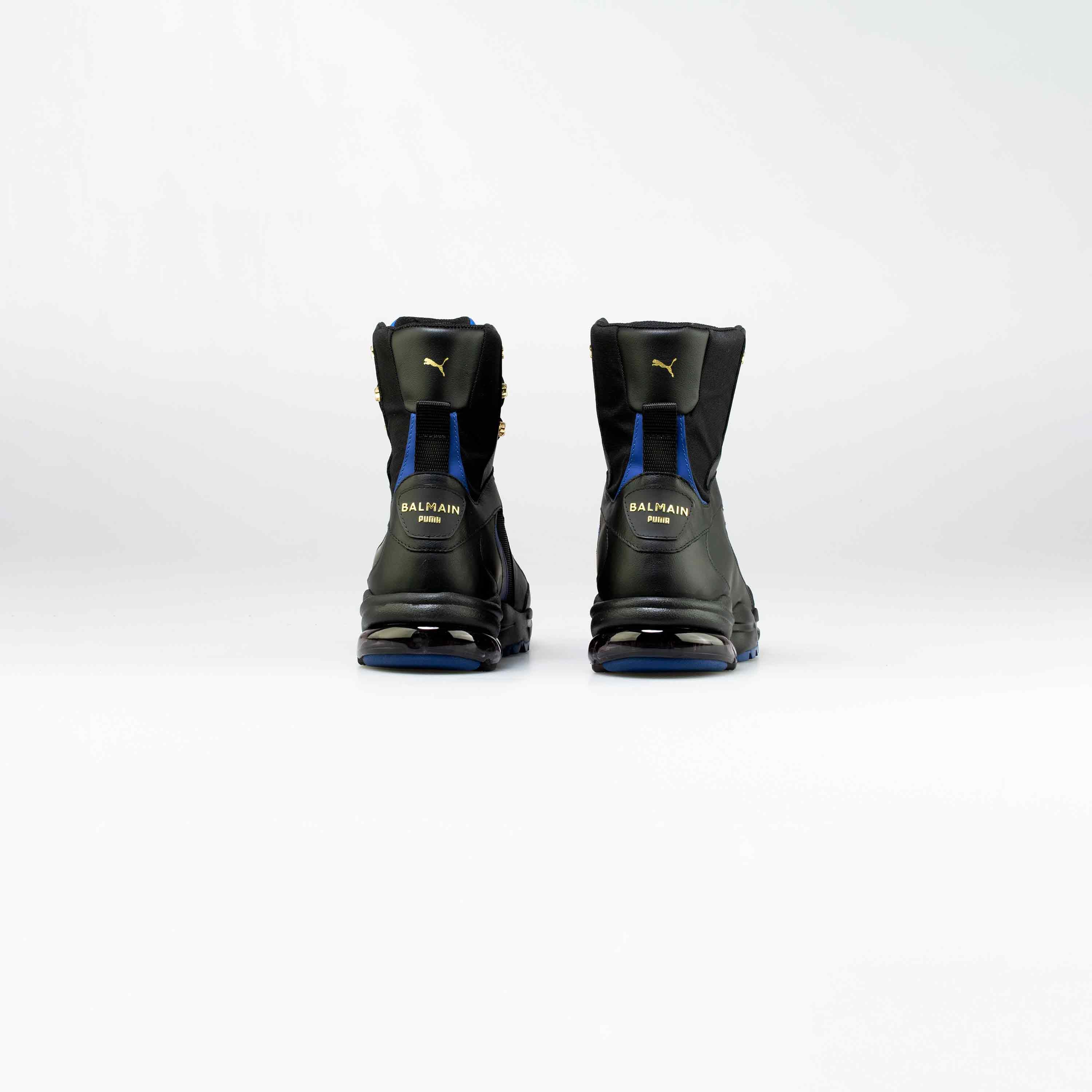 Balmain X Puma Cell Stellar Mid Mens Lifestyle Shoe - Black/Blue-Gold、mySite、dreamappss