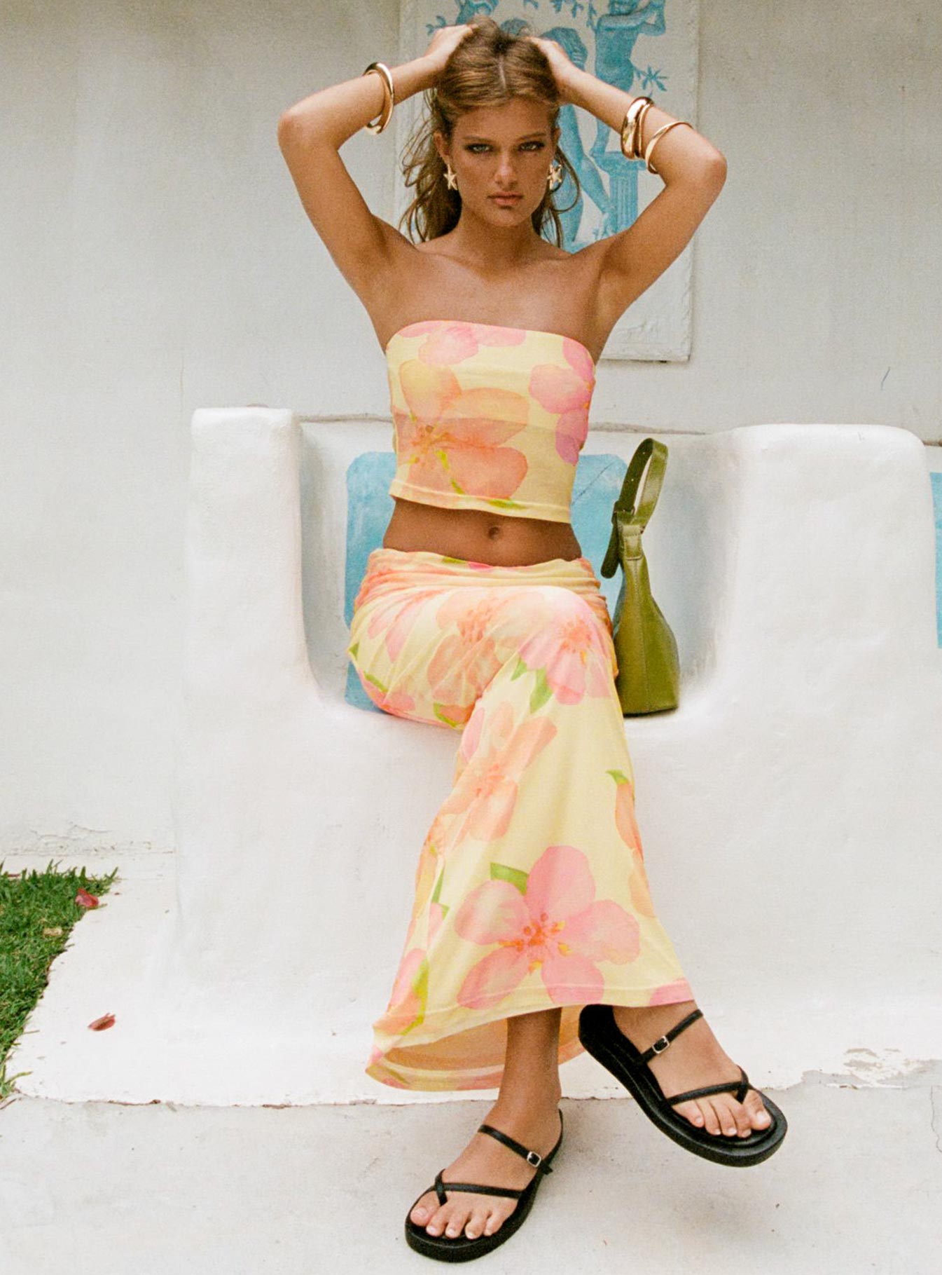 Heatwave Set Yellow / Floral、mySite、solidvoid