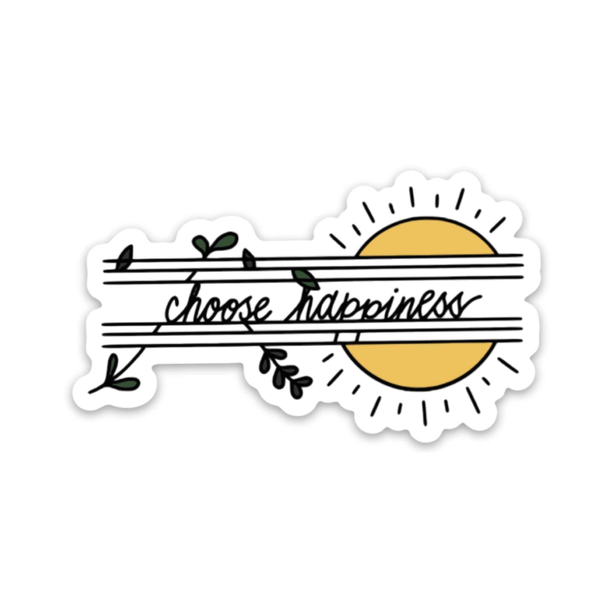  Choose Happiness Sticker 5 Pack、mySite、elrpsem3k