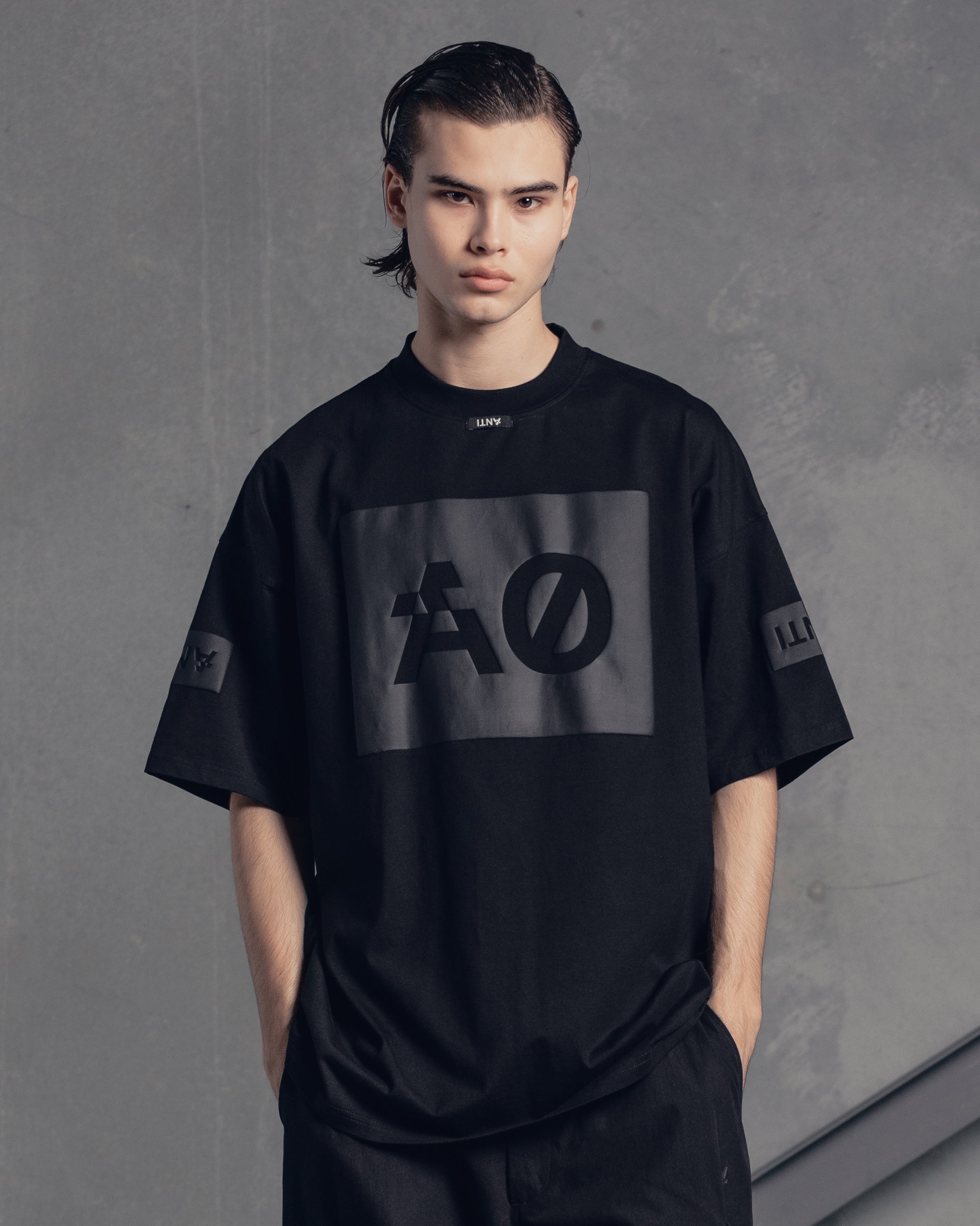 The Anti Order Oversized Box T-Shirt Black/Black、mySite、zt4zffjzw