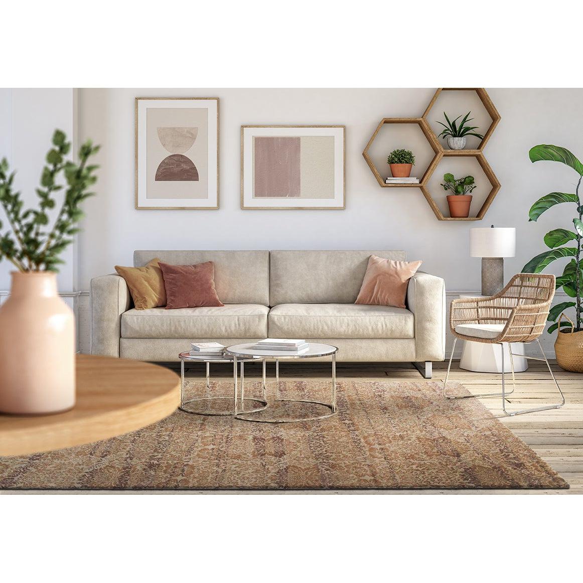 Counting Stars Autumn Wool Handknotted Rug、mySite、gigharbornorthrealestate