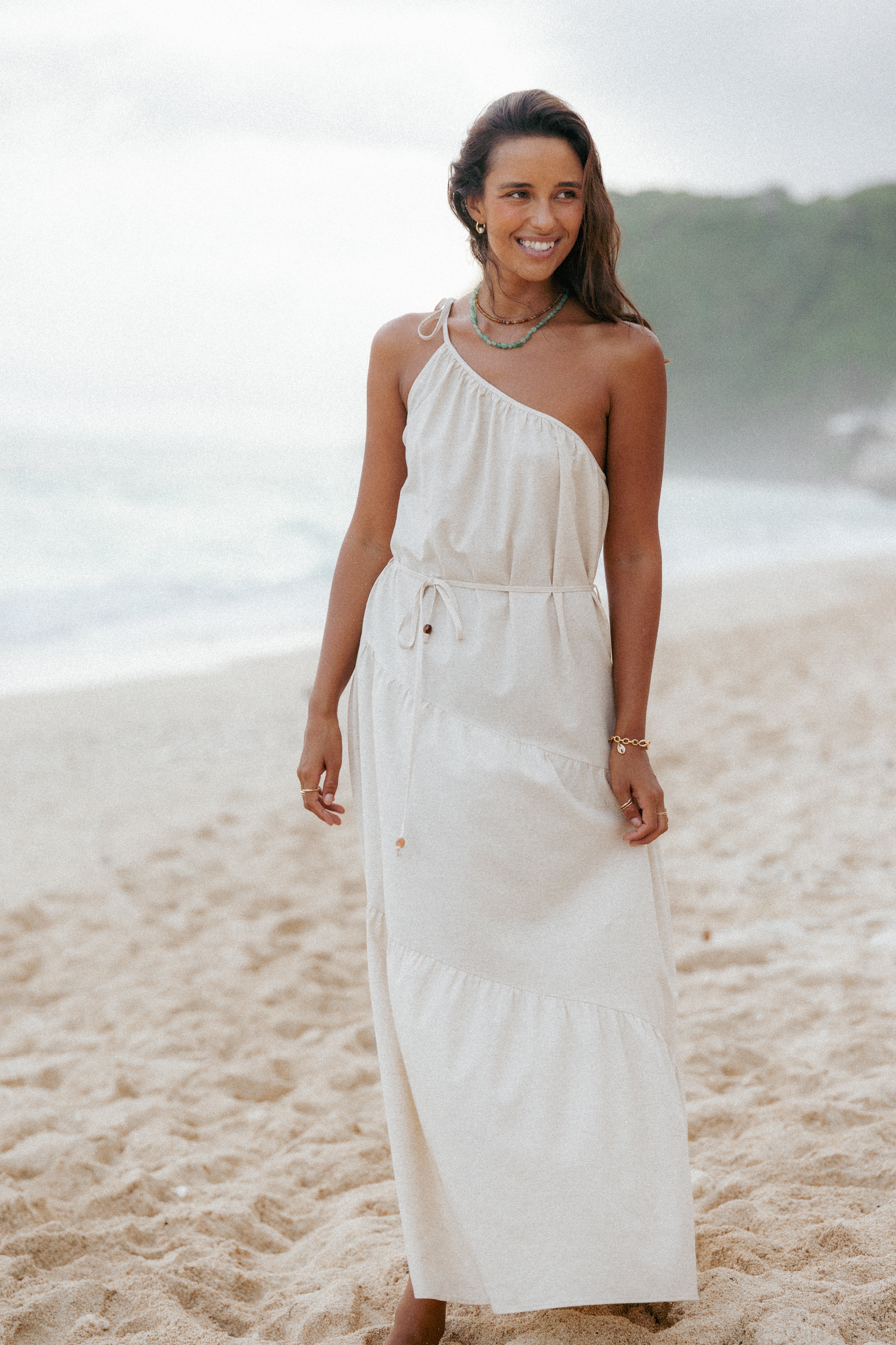  Hilde Maxi Dress - Oatmeal、mySite、sugarbowlscore