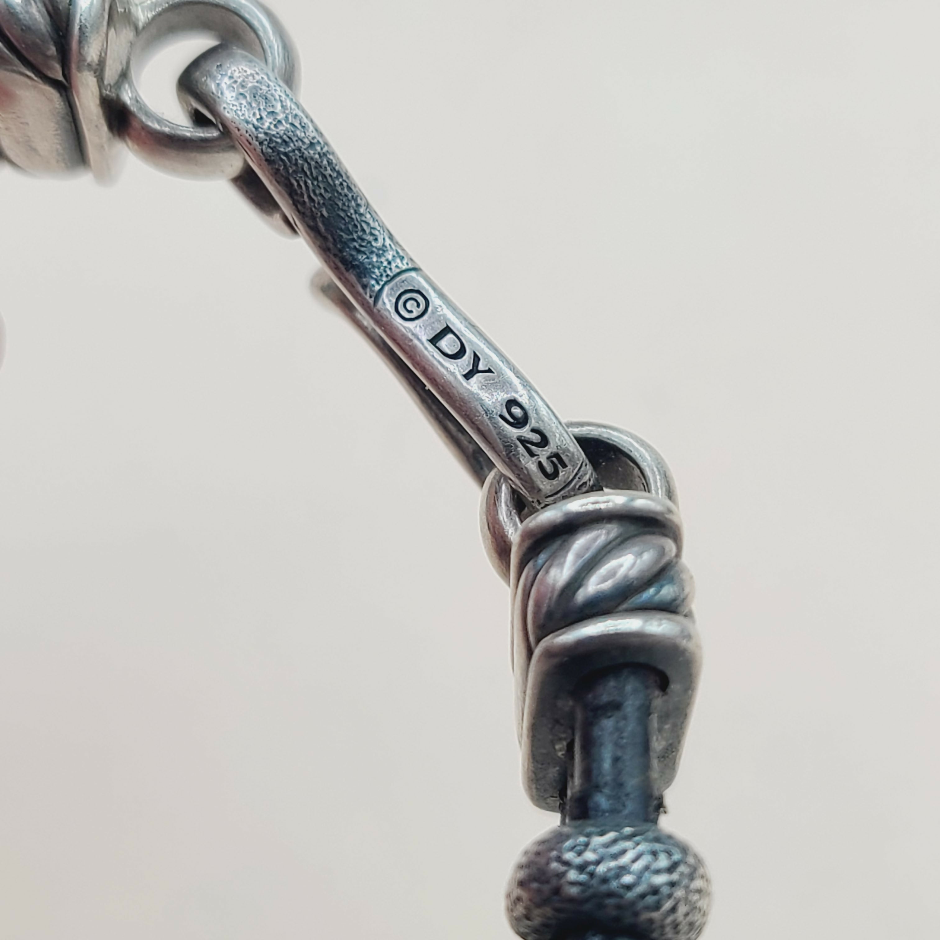 David Yurman Cable Station Bracelet 14mm Strippled Design、mySite、hinf8tx79