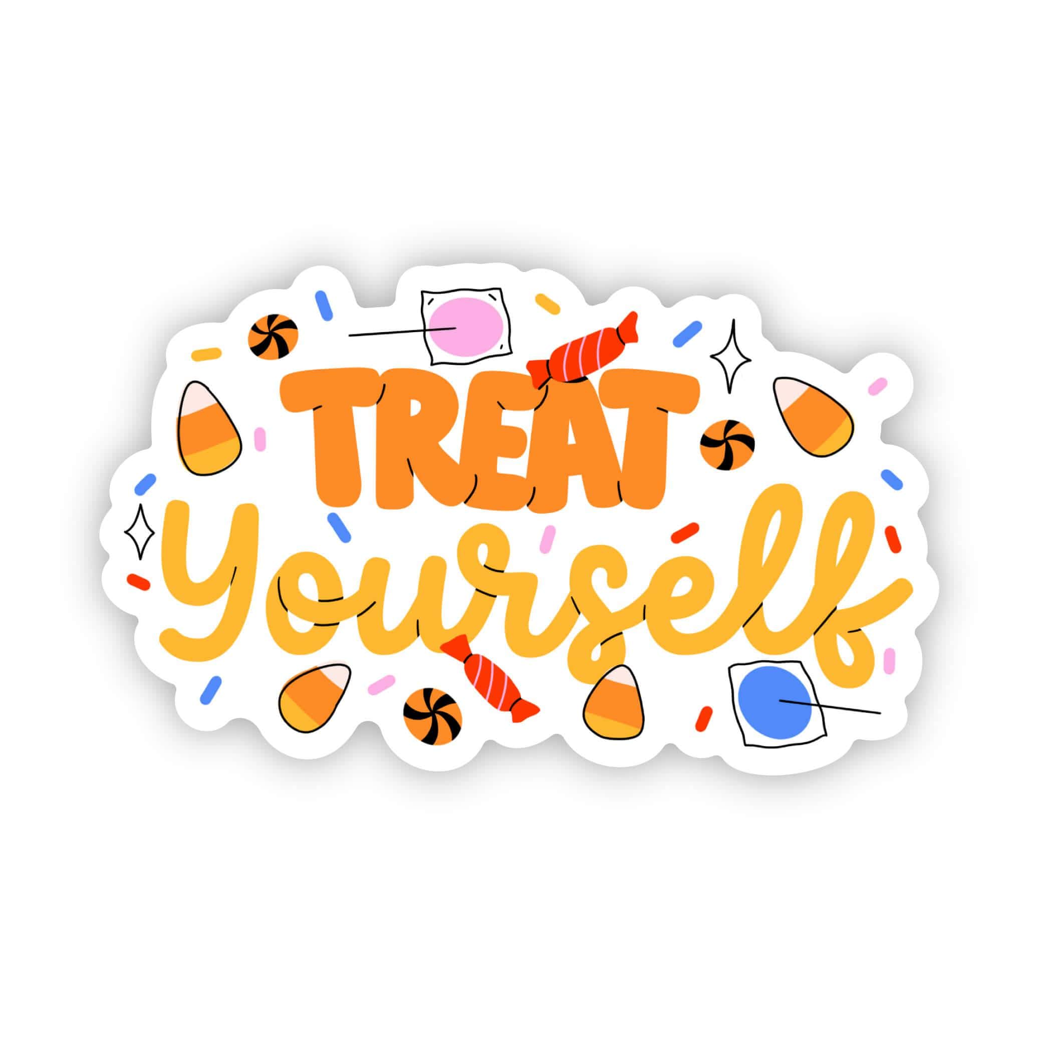  Halloween Treat Yourself Sticker、mySite、elrpsem3k