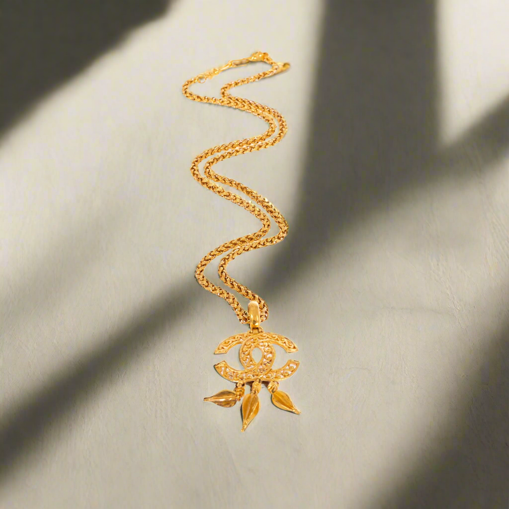 Chanel Vintage CC Pendant Necklace、mySite、garminoutage.com