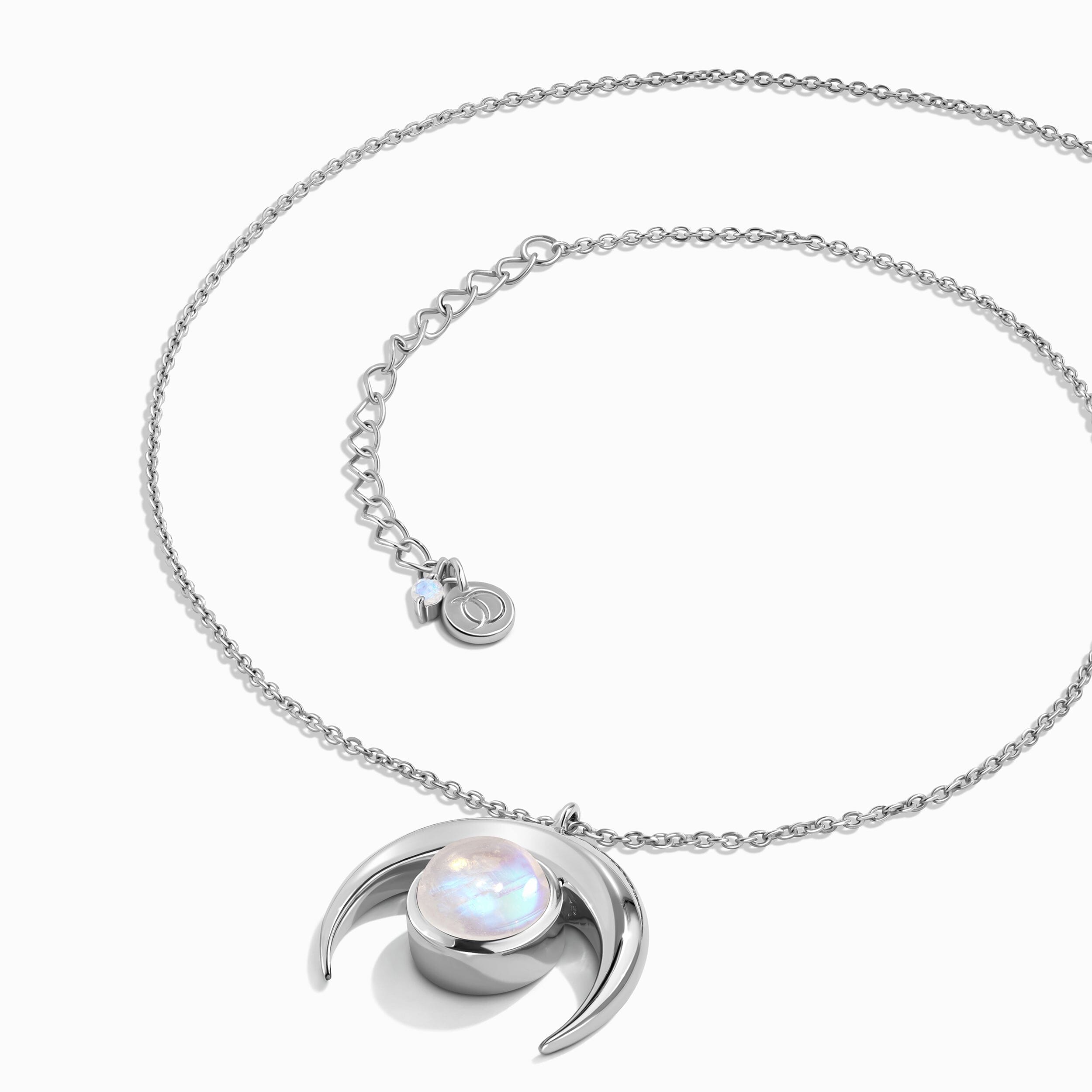 Moonstone Necklace - Crescent Moon、mySite、hinf8tx79
