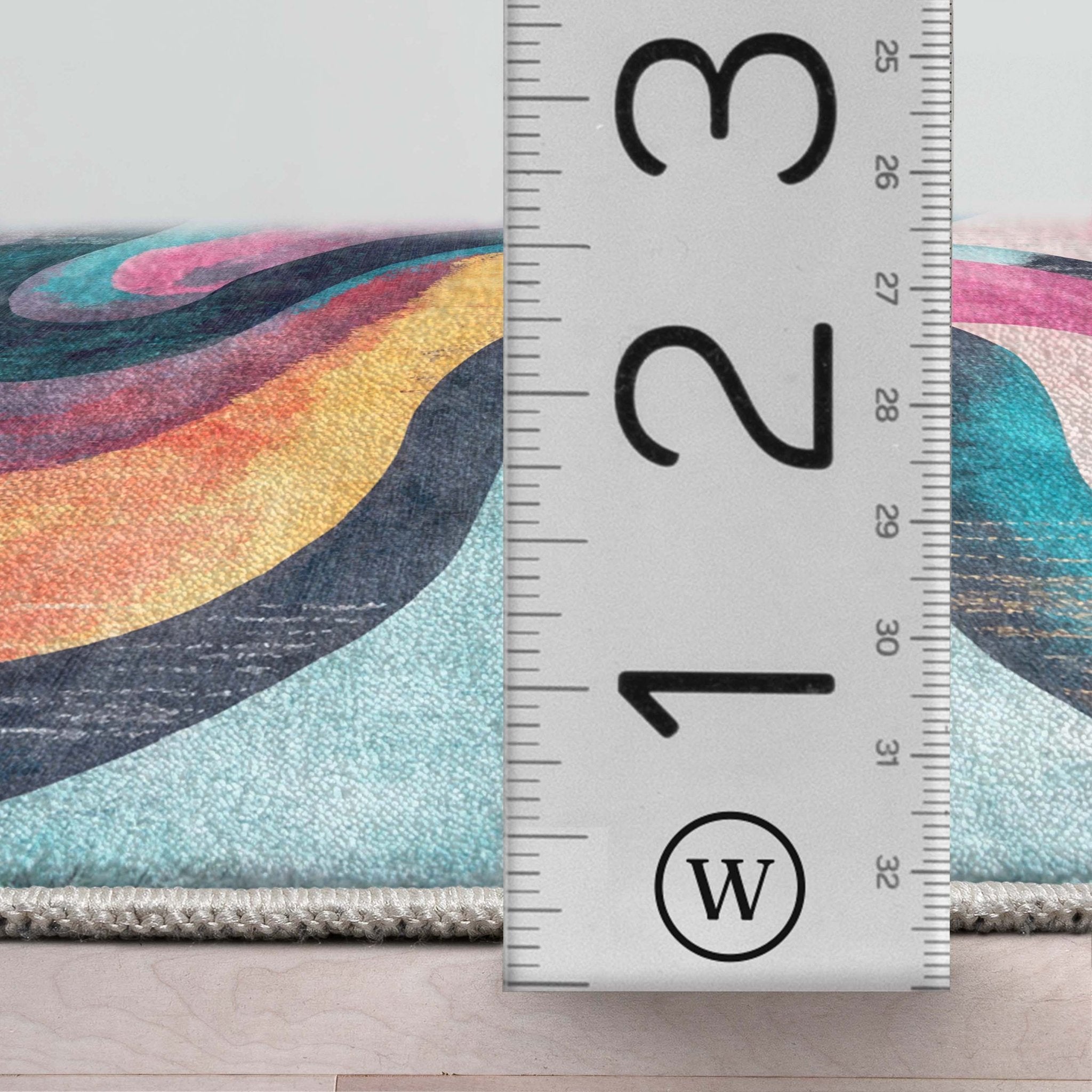 Apollo Couleurs Sans Fin – Timeless Multicolor Abstract Rug、mySite、gigharbornorthrealestate