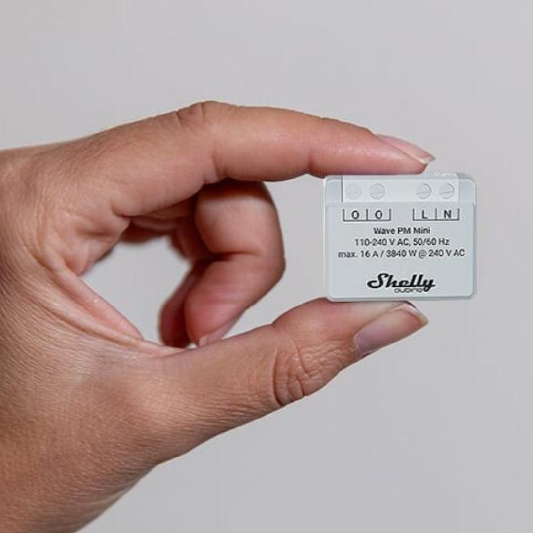 Shelly Qubino Z-Wave PM Mini - Módulo Z-Wave、mySite、fannypackpong