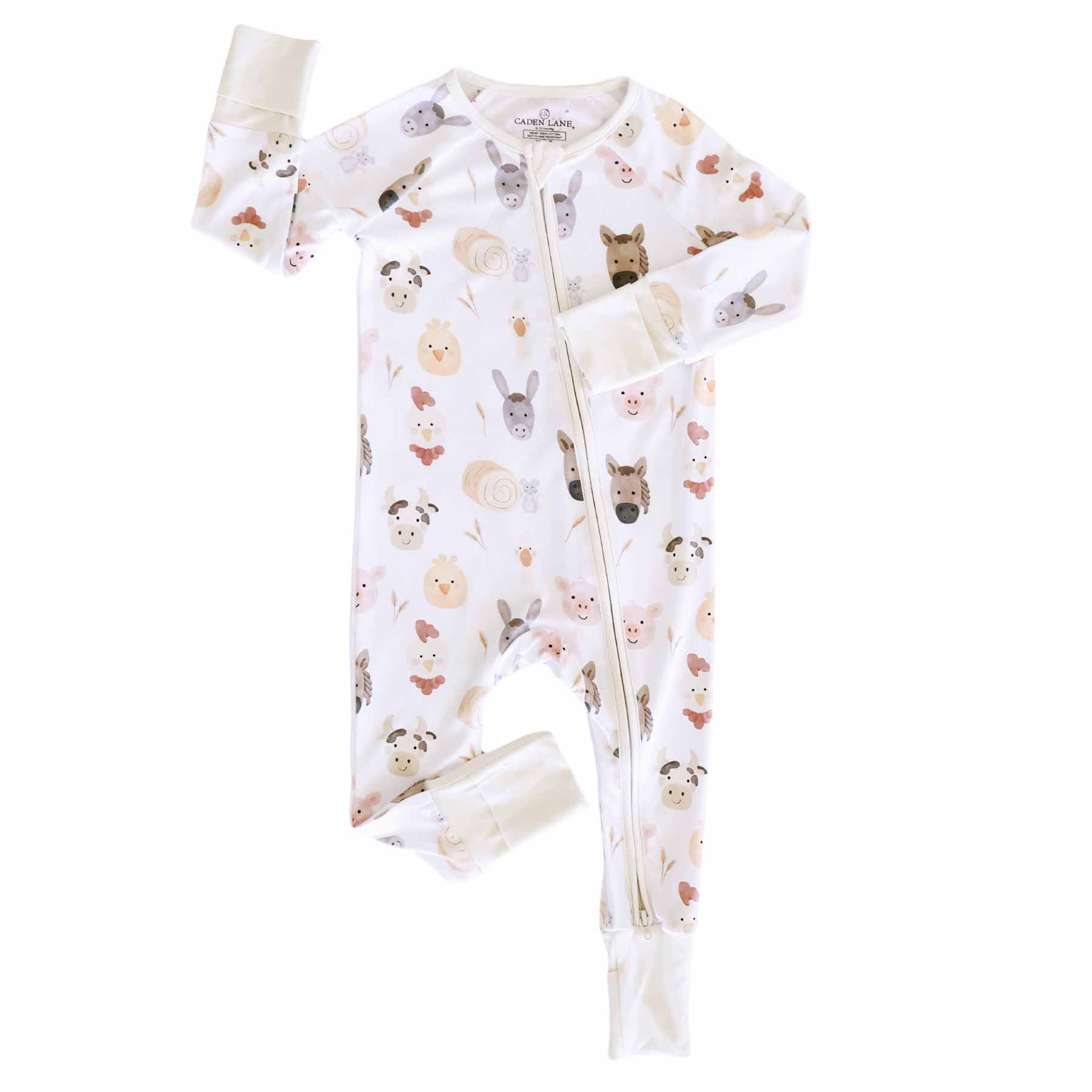  Barnyard Buddies Convertible Zip Romper、mySite、layawaytickets