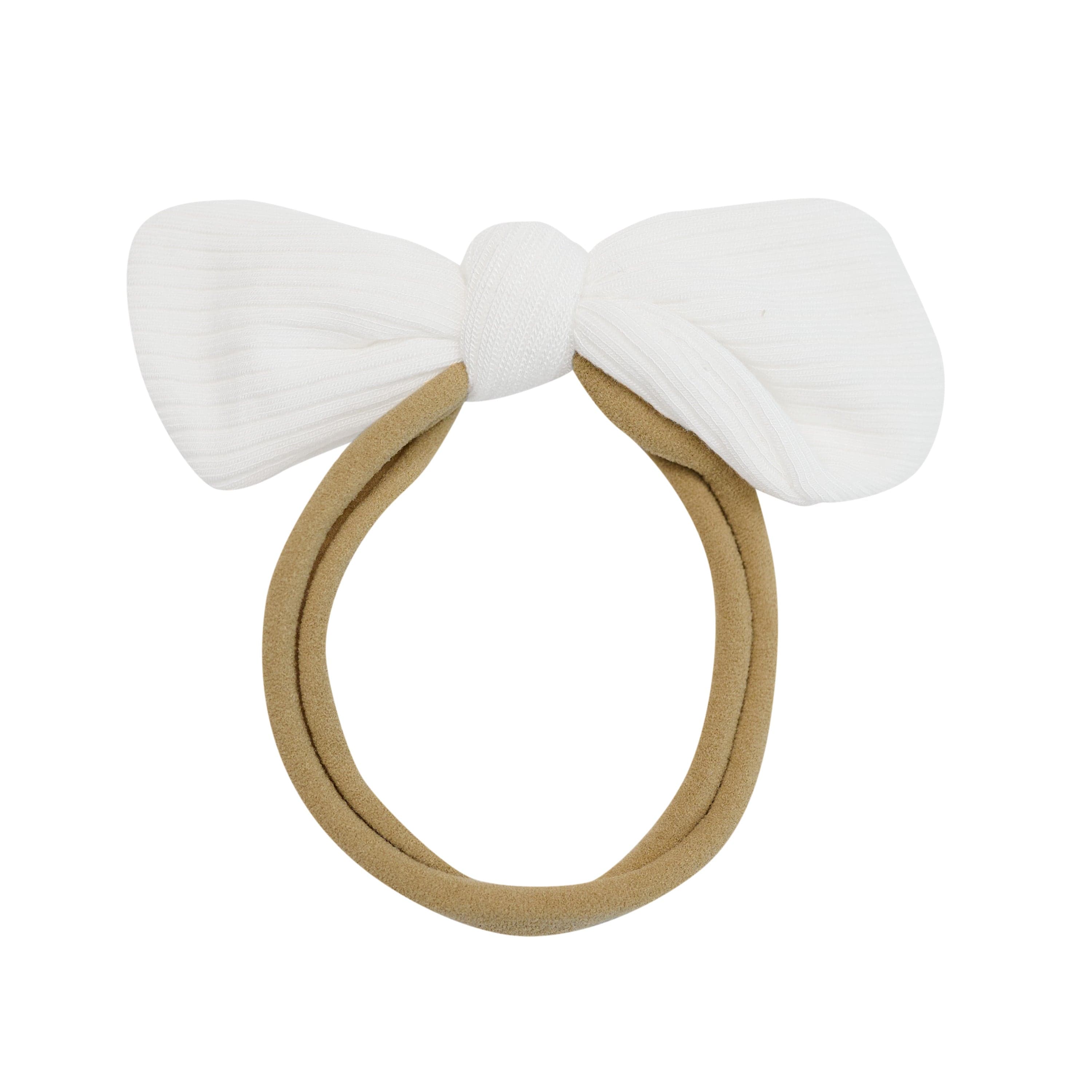  Ribbed Nylon Bow in Cloud、mySite、layawaytickets