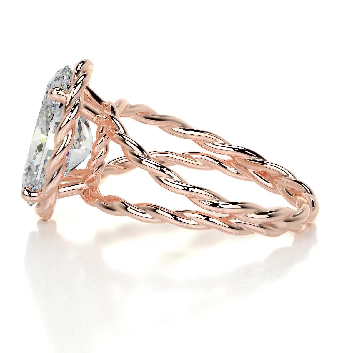 Milani Lab Grown Diamond Ring -14K Rose Gold、mySite、hinf8tx79