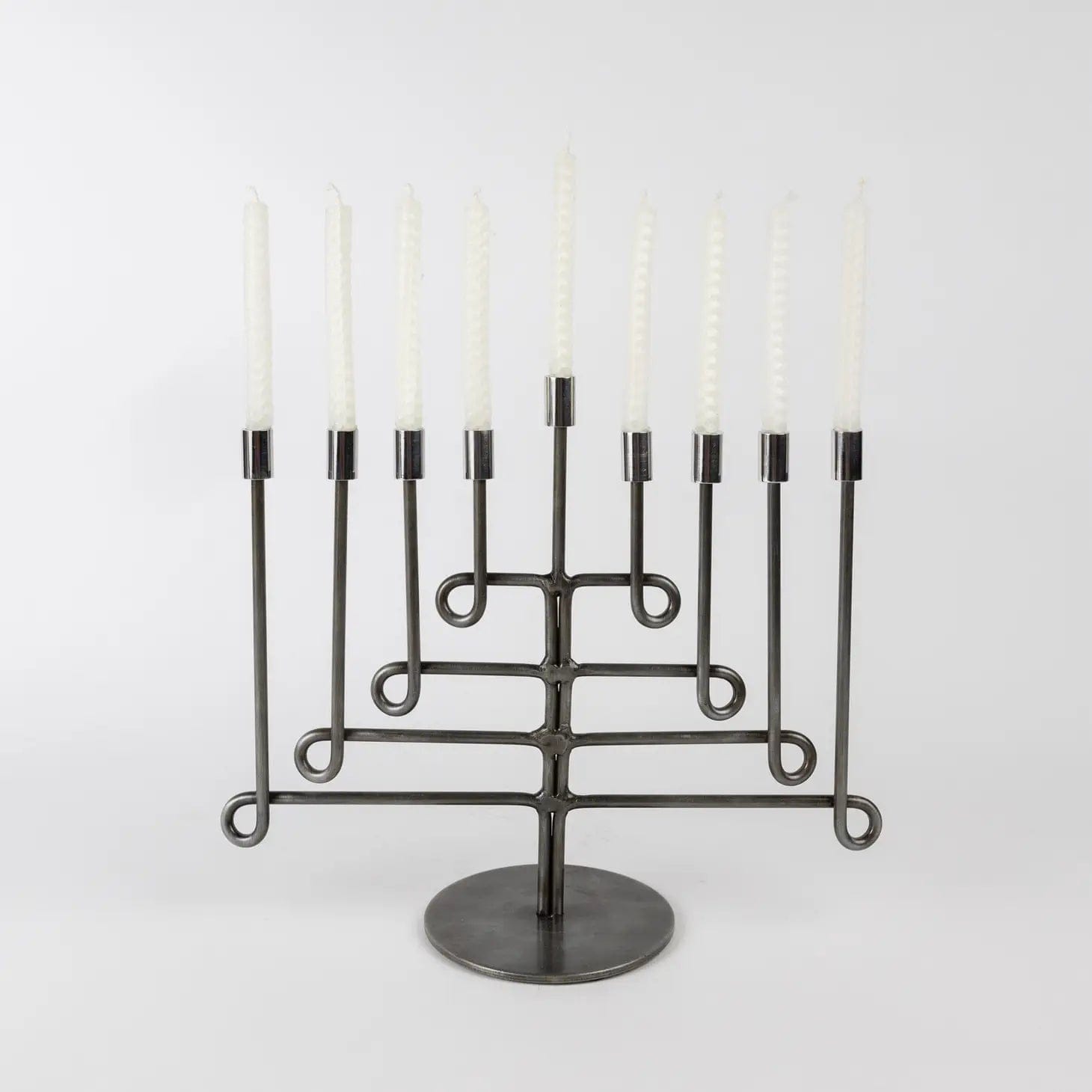 Antiqued Twisted Iron Menorah、mySite、topwebapps
