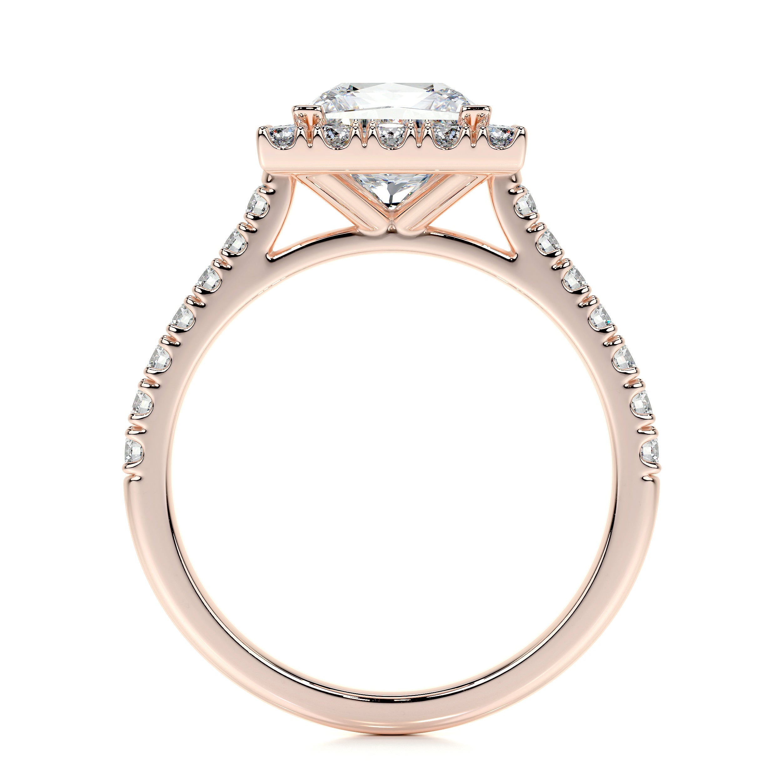 Patricia Lab Grown Diamond Ring -14K Rose Gold、mySite、hinf8tx79