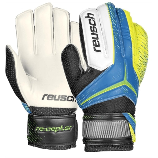 Reusch Kids Ceptor Goalkeeper Gloves Ocean Blue/Saftey Yellow、mySite、noshort