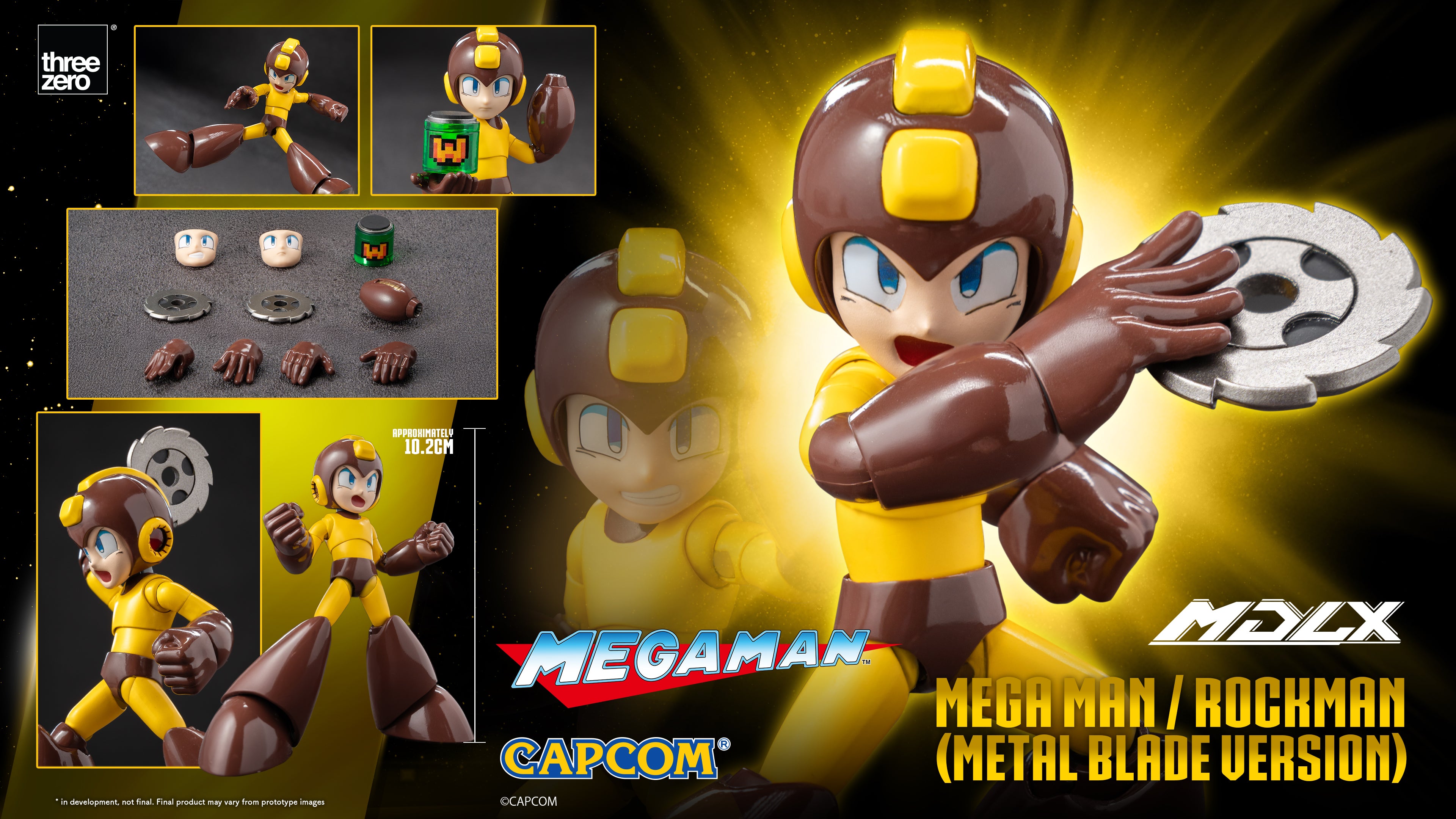 Threezero MDLX Mega Man / Rockman (Metal Blade Version)、mySite、hgirdovlk