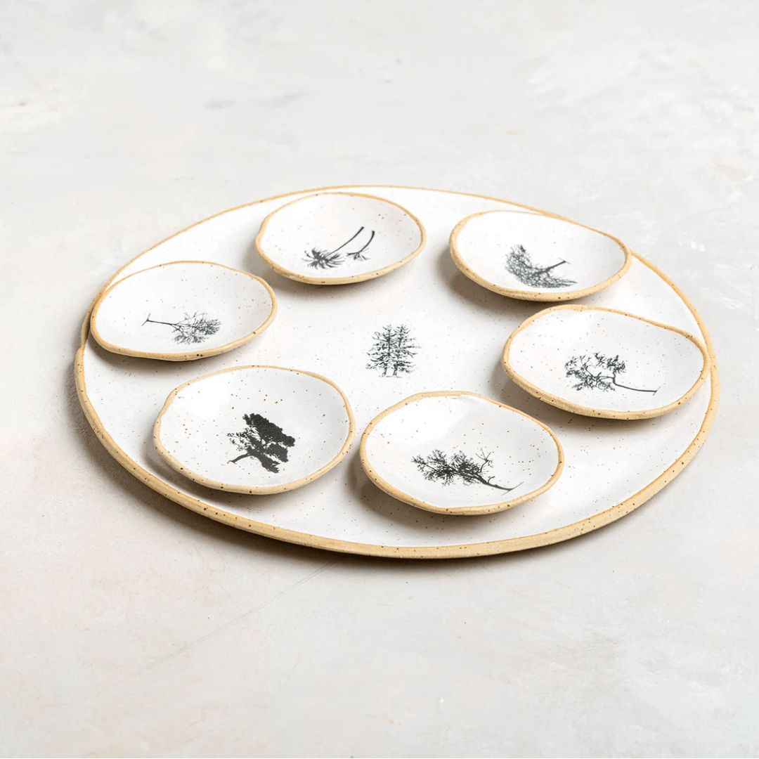  Israeli Trees Seder Plate、mySite、elrpsem3k