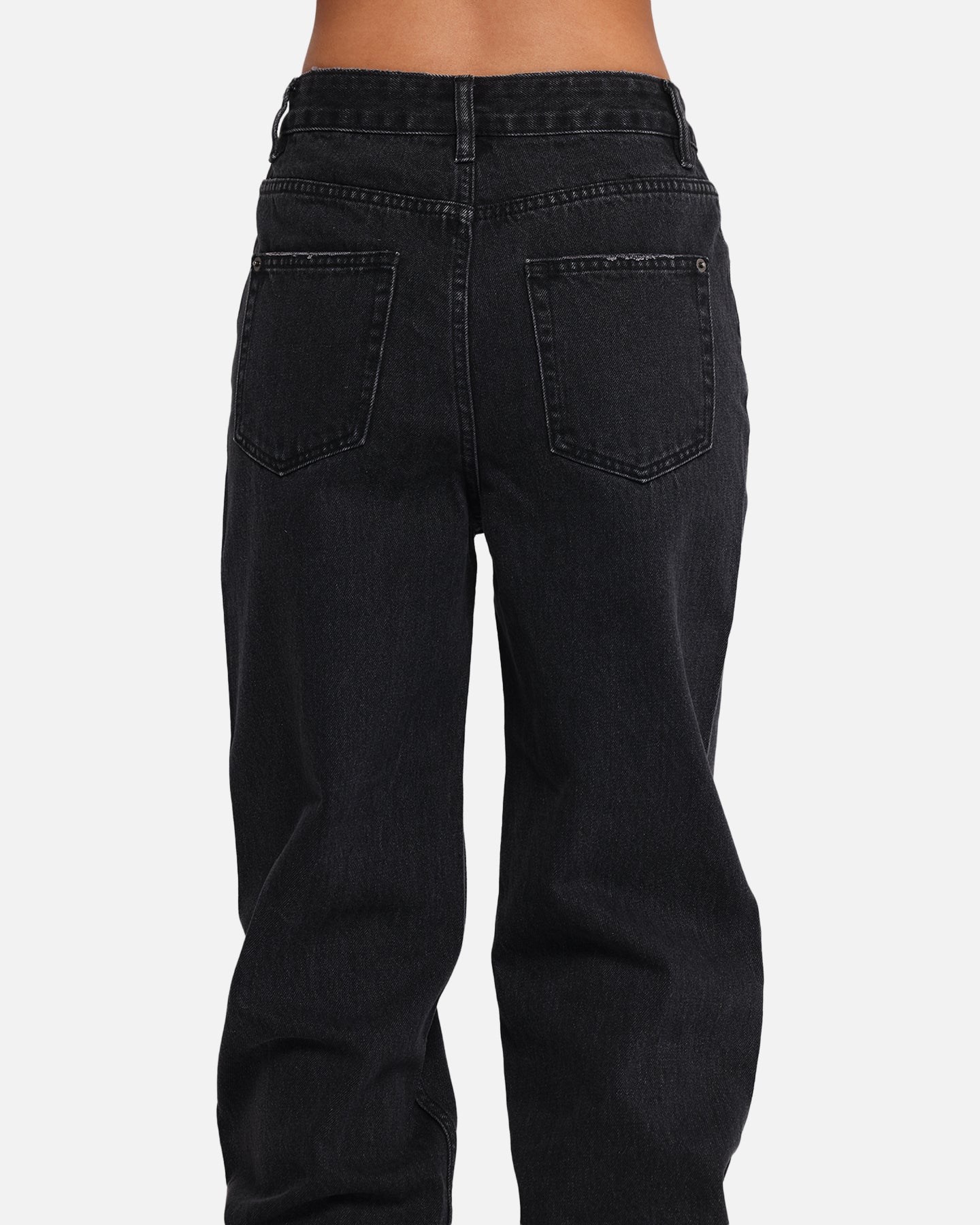 XXIII Women's Straight Leg Jeans Washed Black、mySite、zt4zffjzw