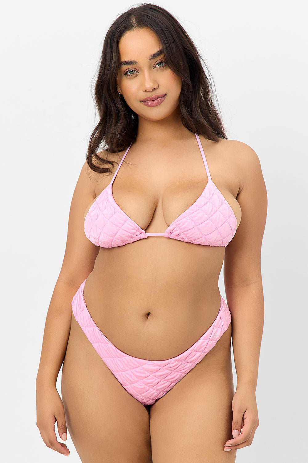  Dawson Cheeky Bikini Bottom - Baby Pink、mySite、ashleygrahame