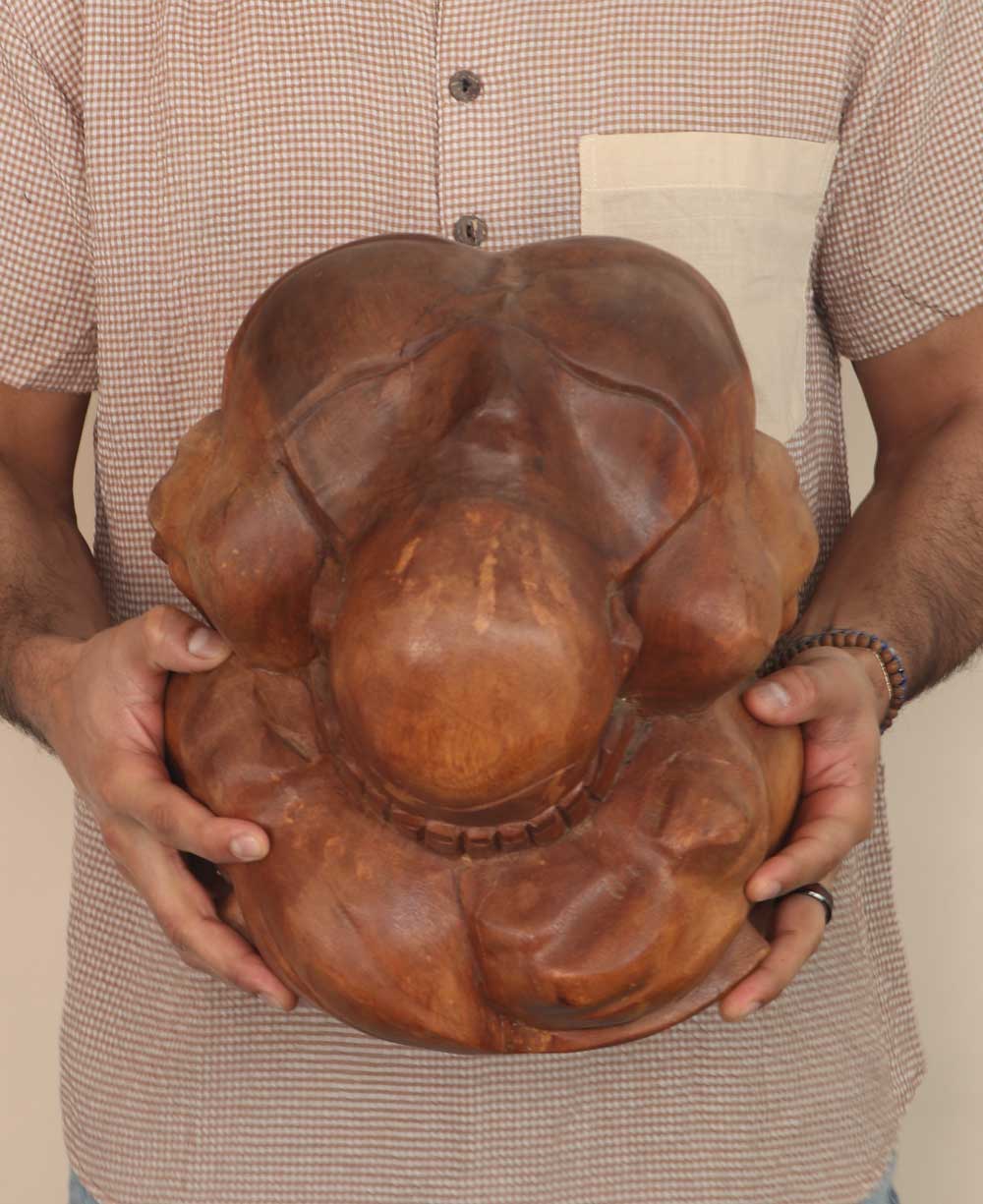 Rustic Finish Handcarved Weeping Buddha Statue、mySite、topwebapps