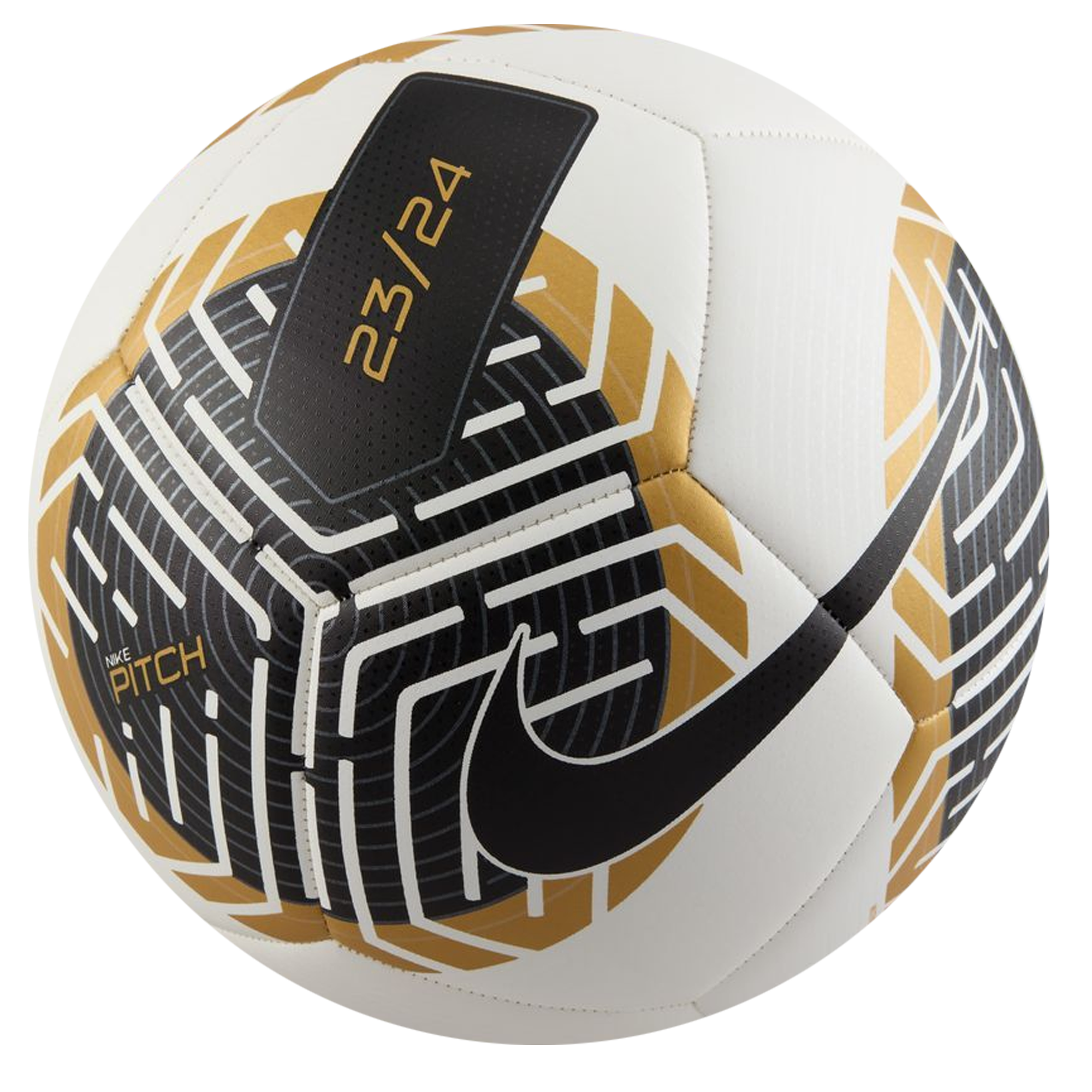 Nike Pitch 2023/24 Ball White/Black/Gold、mySite、bottomscart