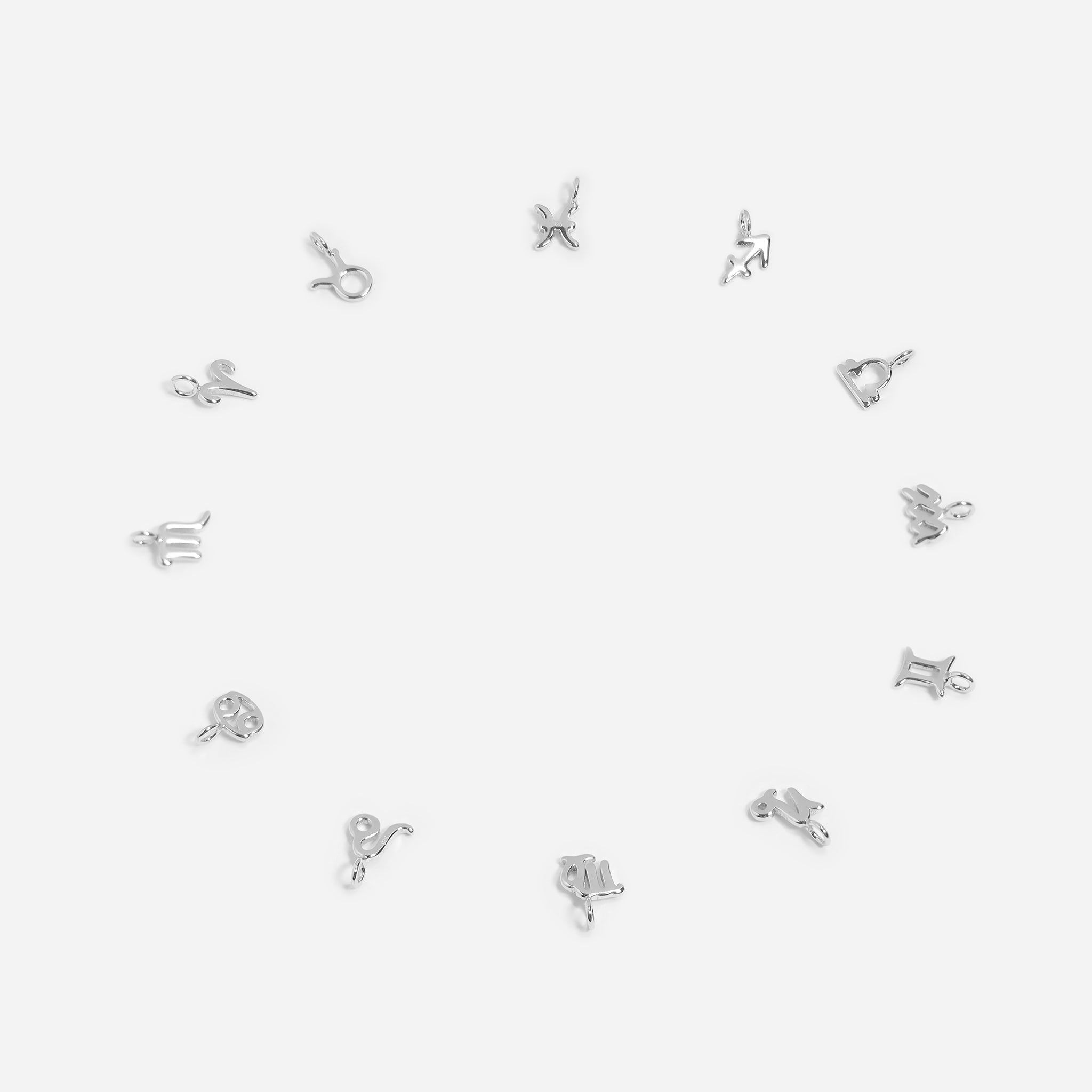 Permanent Jewelry .925 Sterling Silver Zodiac Charms / PMJ3011、mySite、dreamappss