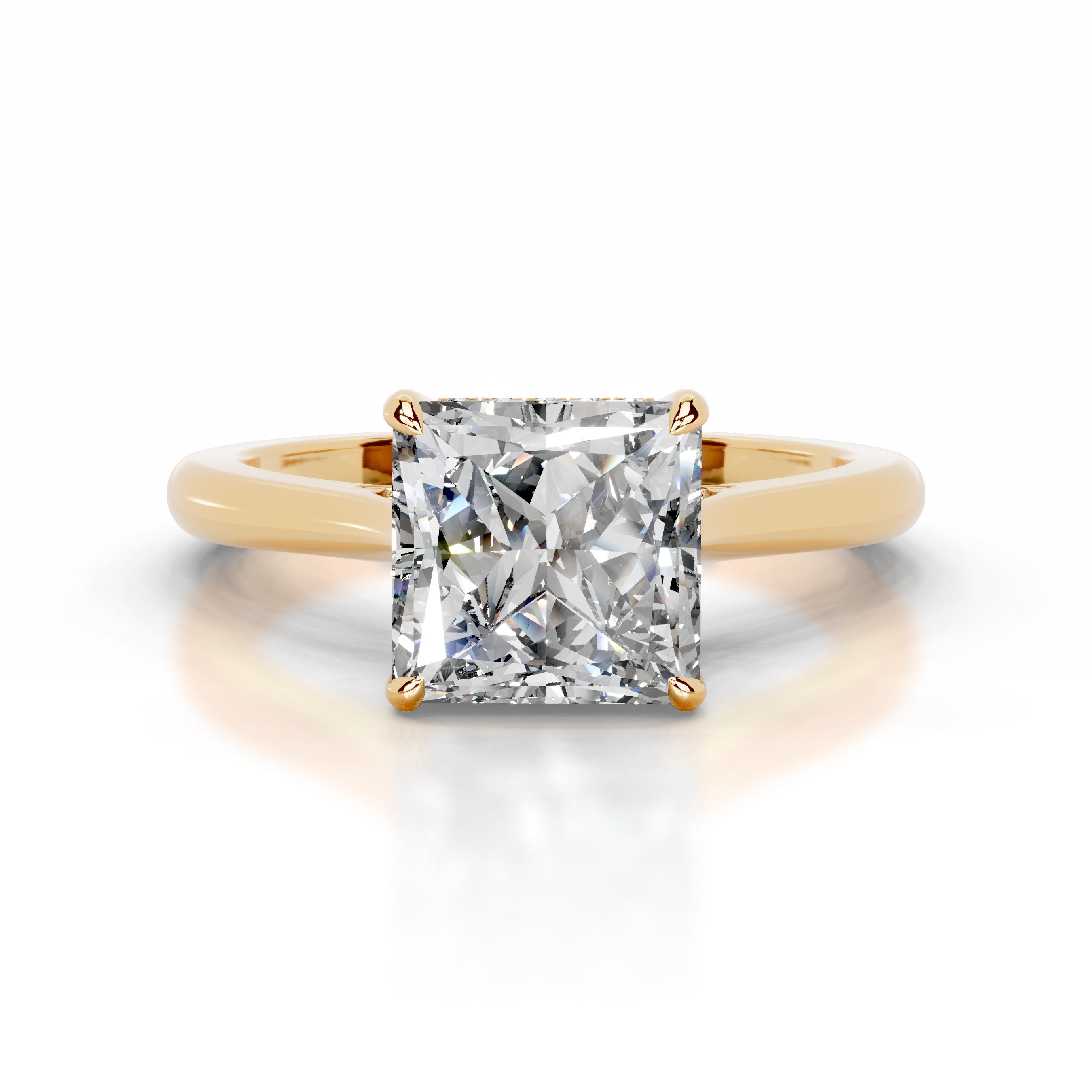 Cardinia Lab Grown Diamond Ring - 18K Yellow Gold、mySite、hinf8tx79