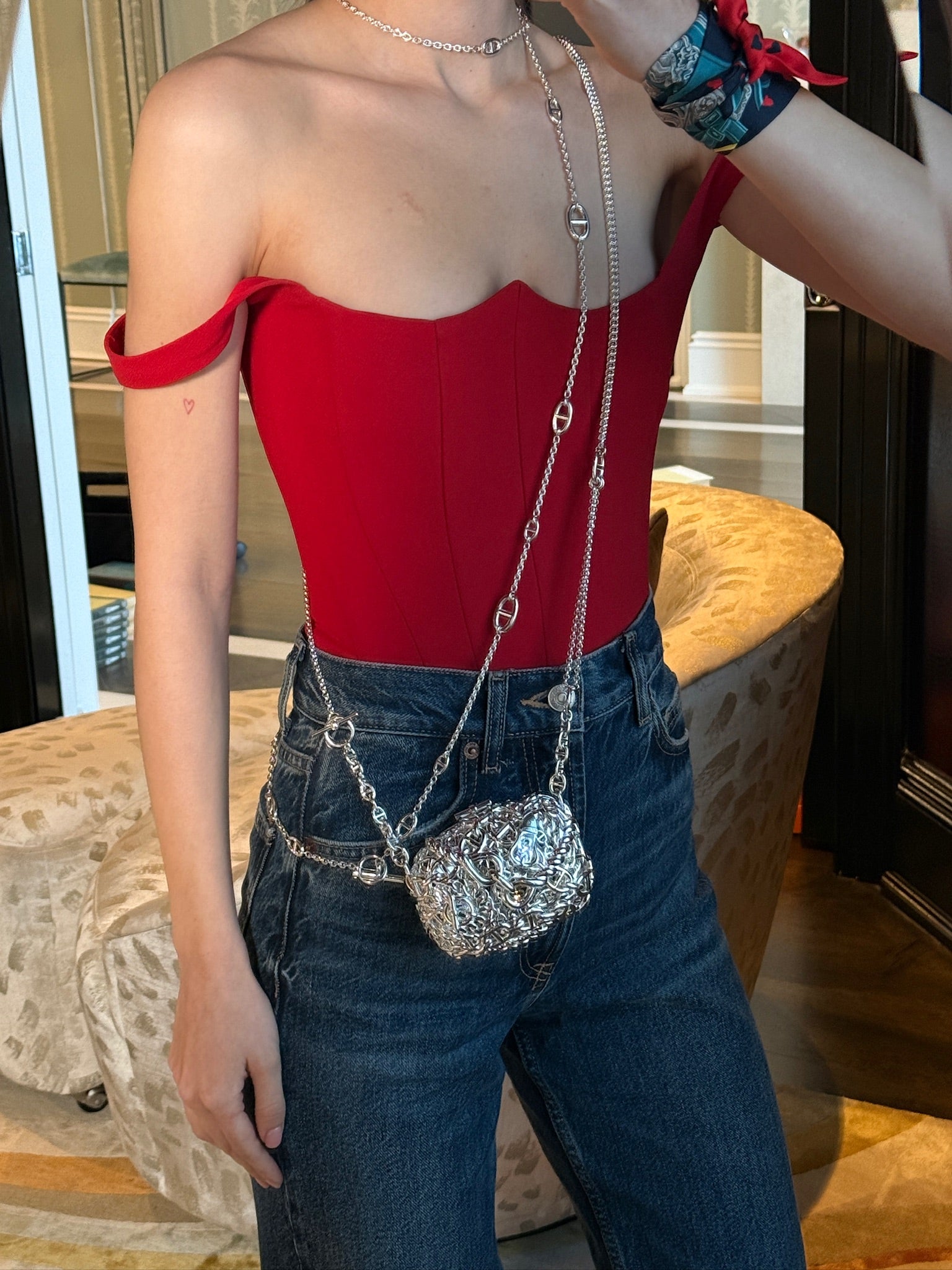 Hermès Sac Bijou chaine d’ ancre、mySite、garminoutage.com