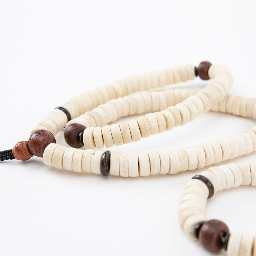 Yak Bone & Bodhi Seed Mala Set、mySite、topwebapps