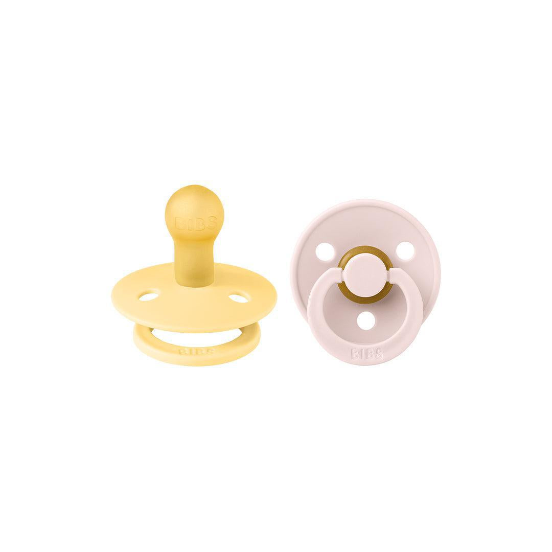  BIBS Pacifier Colour 2 Pack - Pale Butter/Petal、mySite、merchandisen
