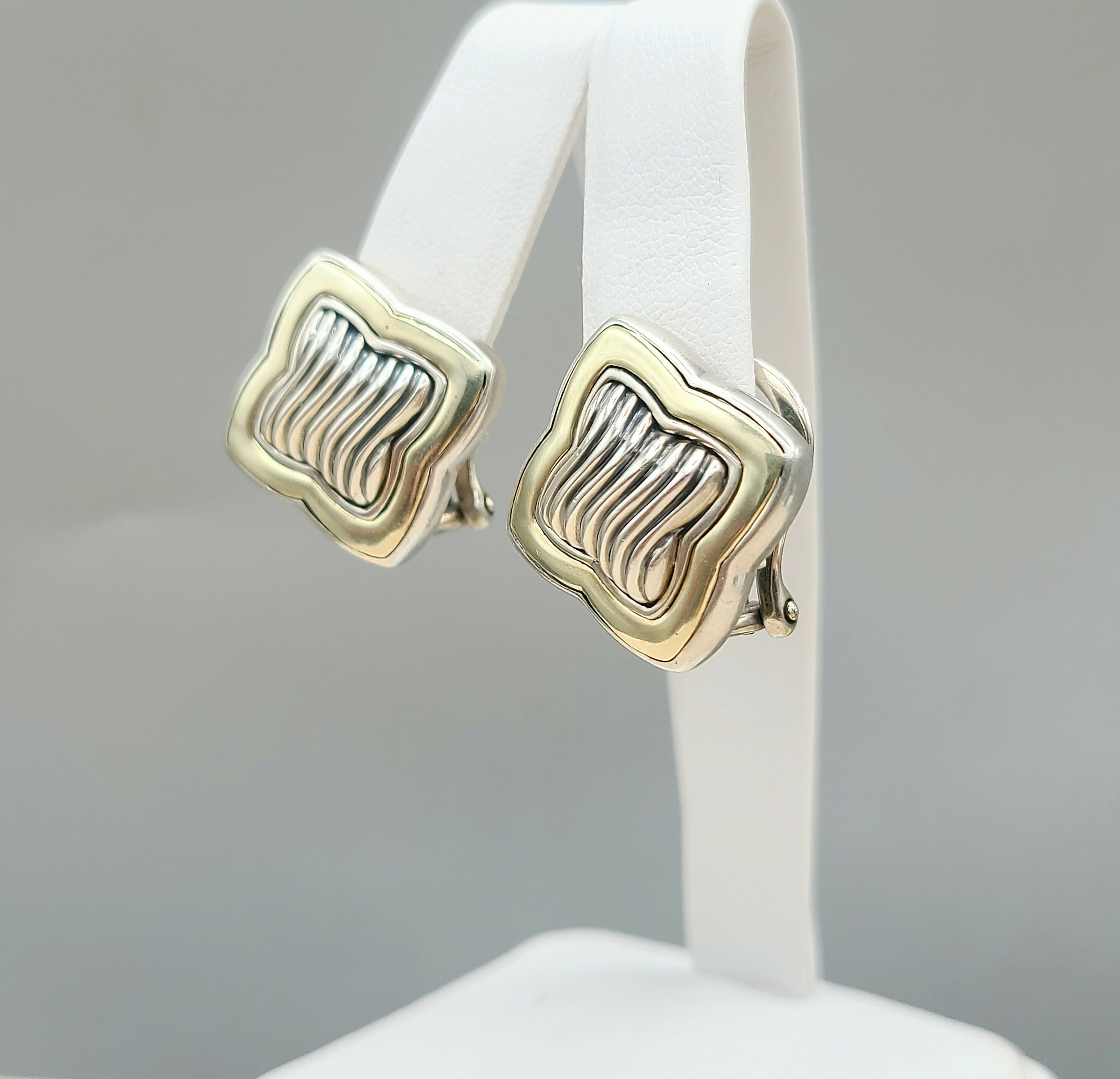 David Yurman Large Thoroughbred Quatrefoil Earrings、mySite、hinf8tx79