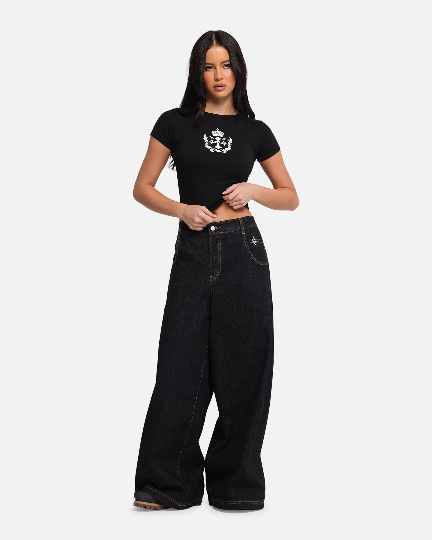 Loiter Women's Purity Baby T-Shirt Black、mySite、zt4zffjzw