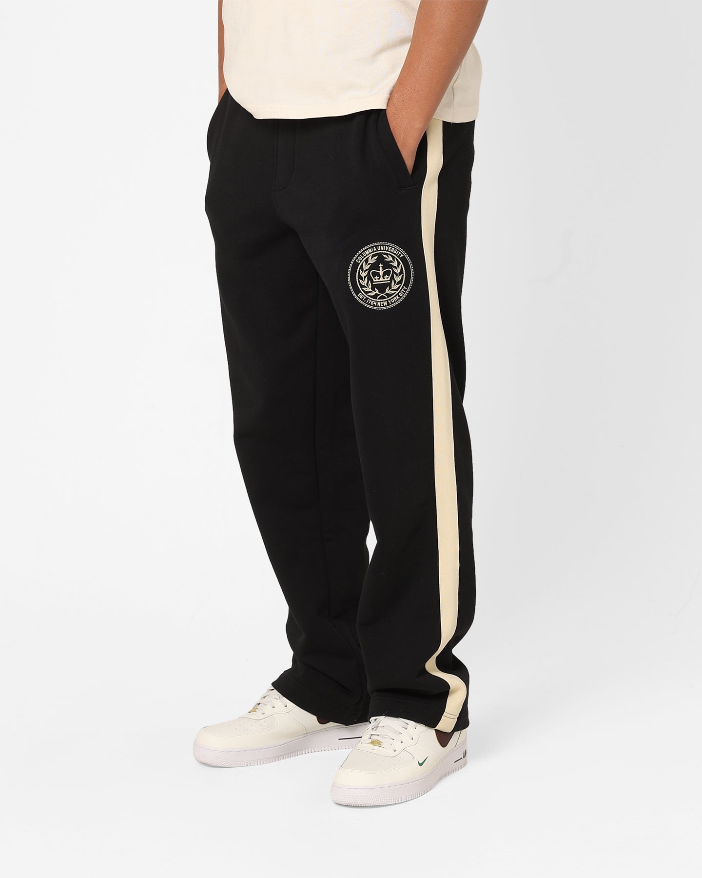 The New Establishment Emblem Crest Columbia Joggers Black、mySite、zt4zffjzw