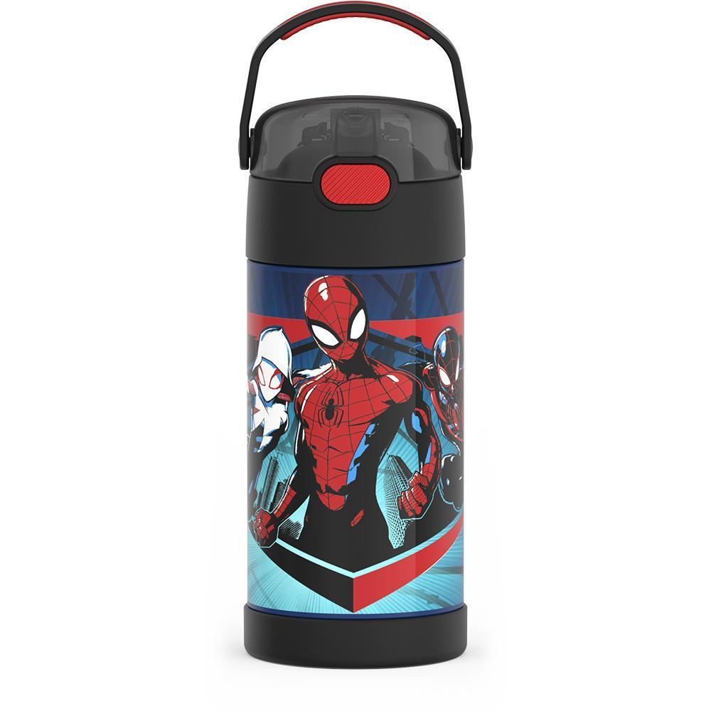12oz FUNTAINER® WATER BOTTLE SPIDER-MAN、mySite、noshort