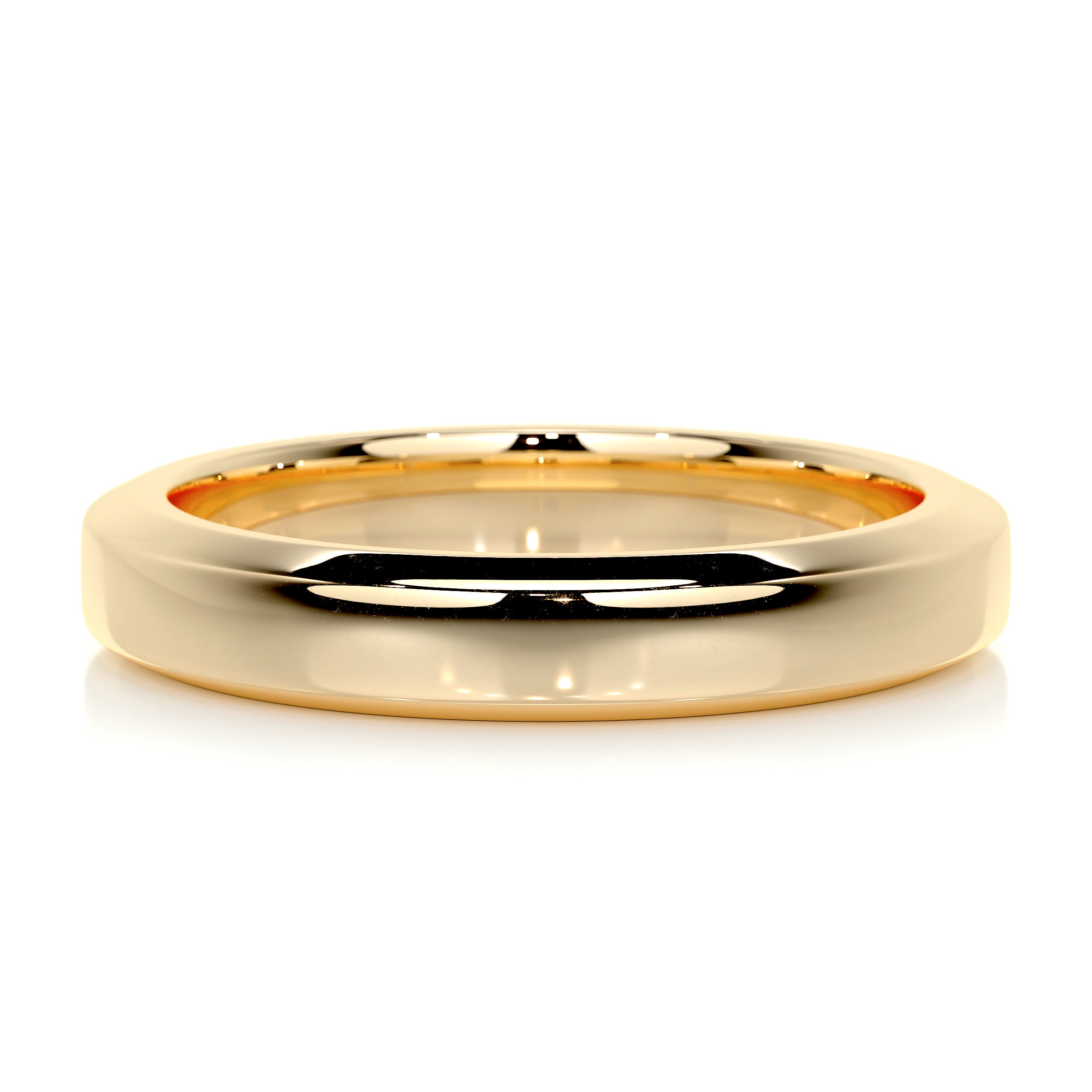 Lewis Men's Wedding Band -18K Yellow Gold、mySite、hinf8tx79