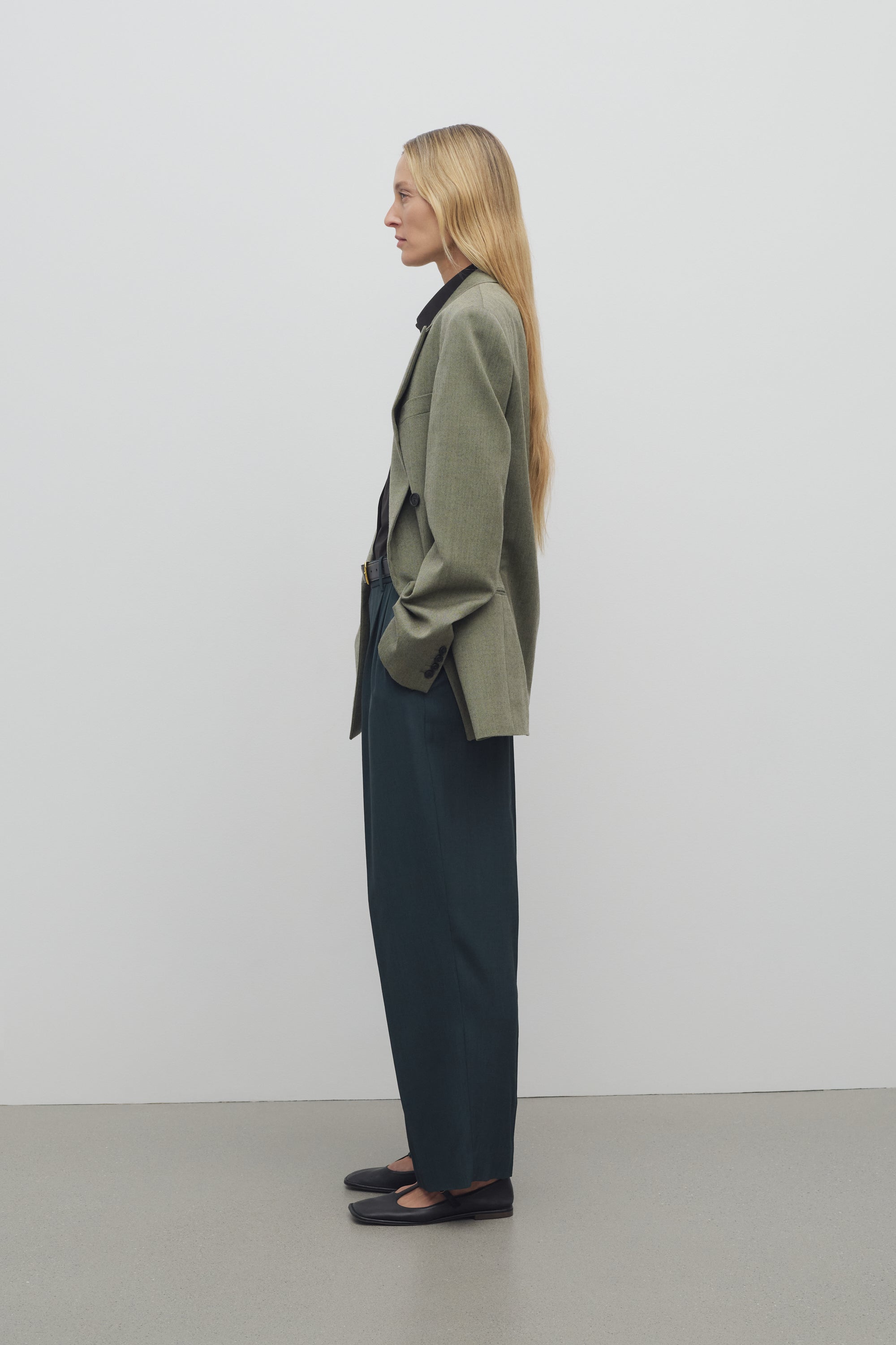 Lilas Pant in Virgin Wool、mySite、aoinhome