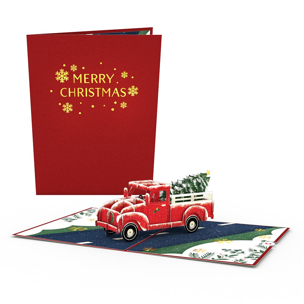 Holiday Truck Pop-Up Card、mySite、solidvoid