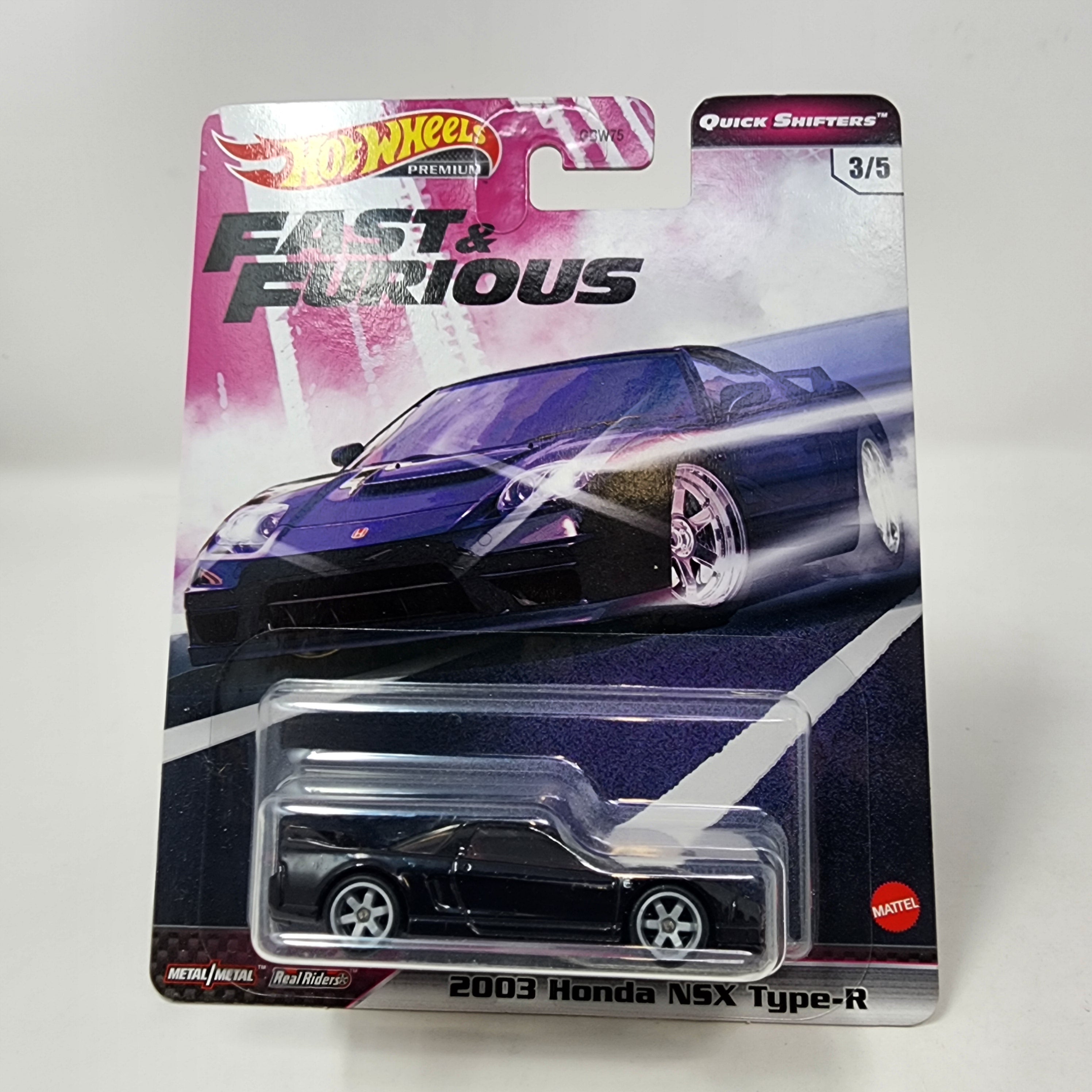 2003 Honda NSX Type-R * BLACK * Hot Wheels QUICK SHIFTERS Fast & Furious、mySite、hgirdovlk